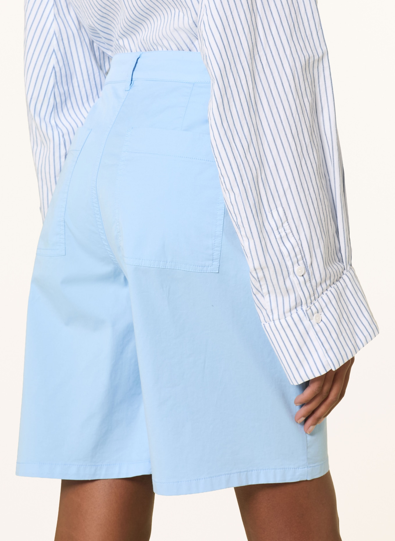 RAFFAELLO ROSSI Short YUKI: BLEU CLAIR