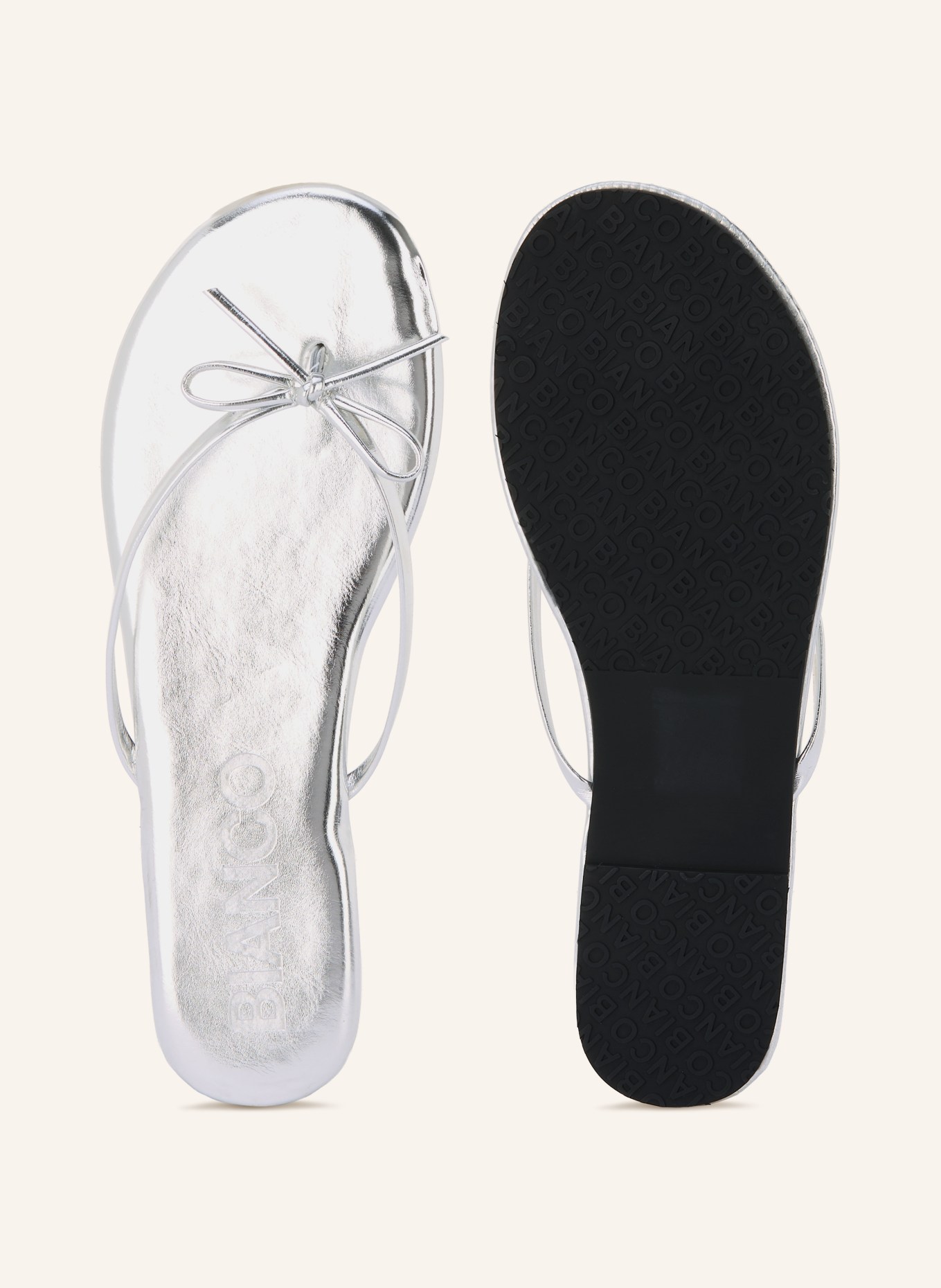 BIANCO Séparateurs d'orteils BIAMEXICO: ARGENT