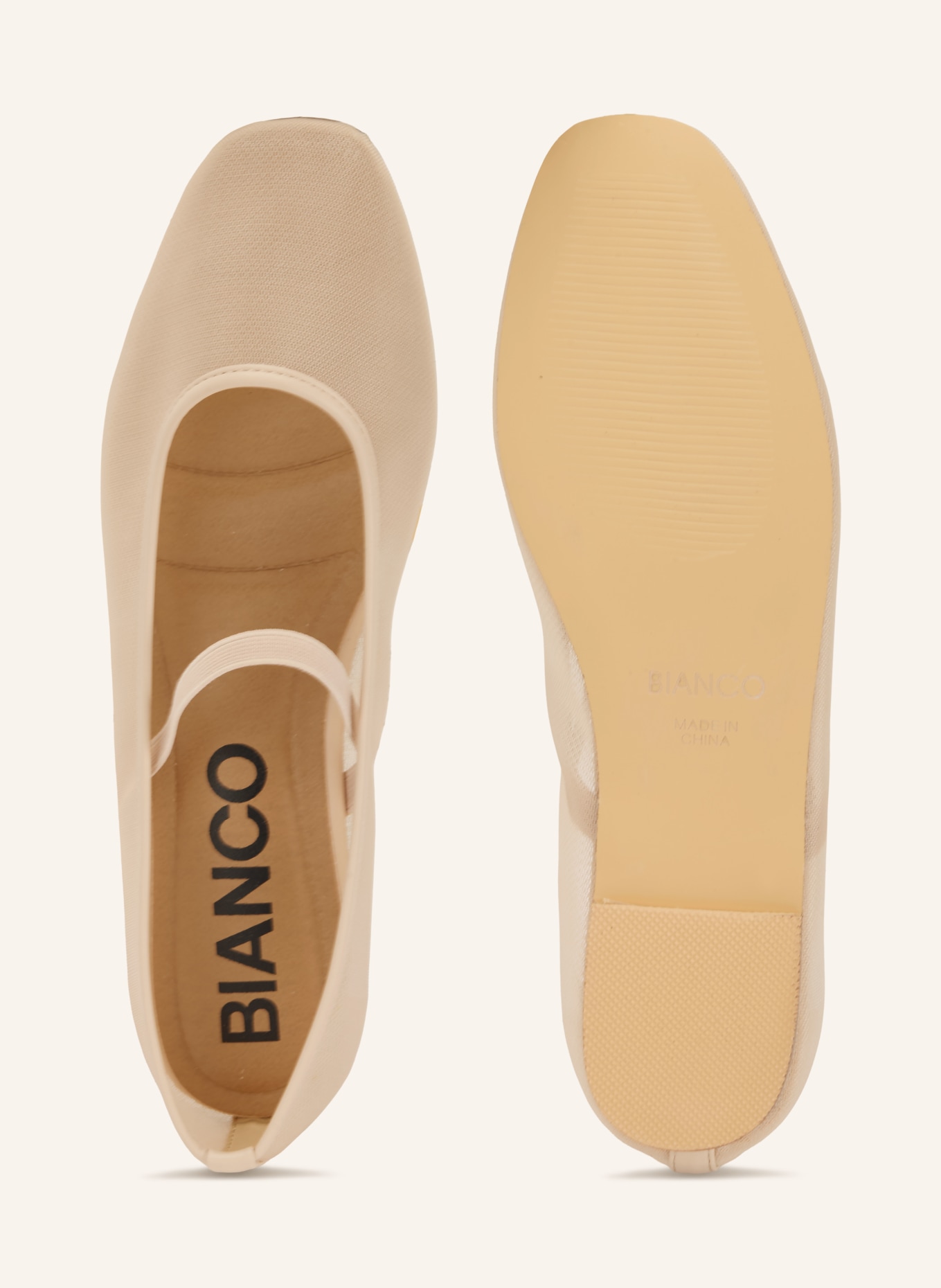 BIANCO Mary Jane-ballerina's BIALILJA: ROSE CLAIR