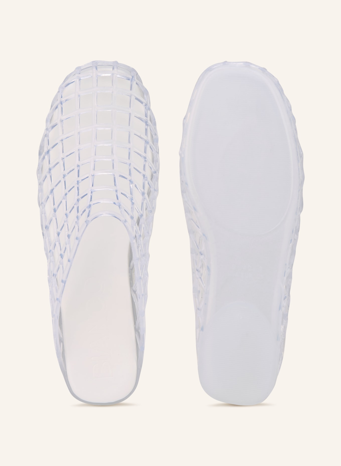 BIANCO Pantofle: BÍLÁ