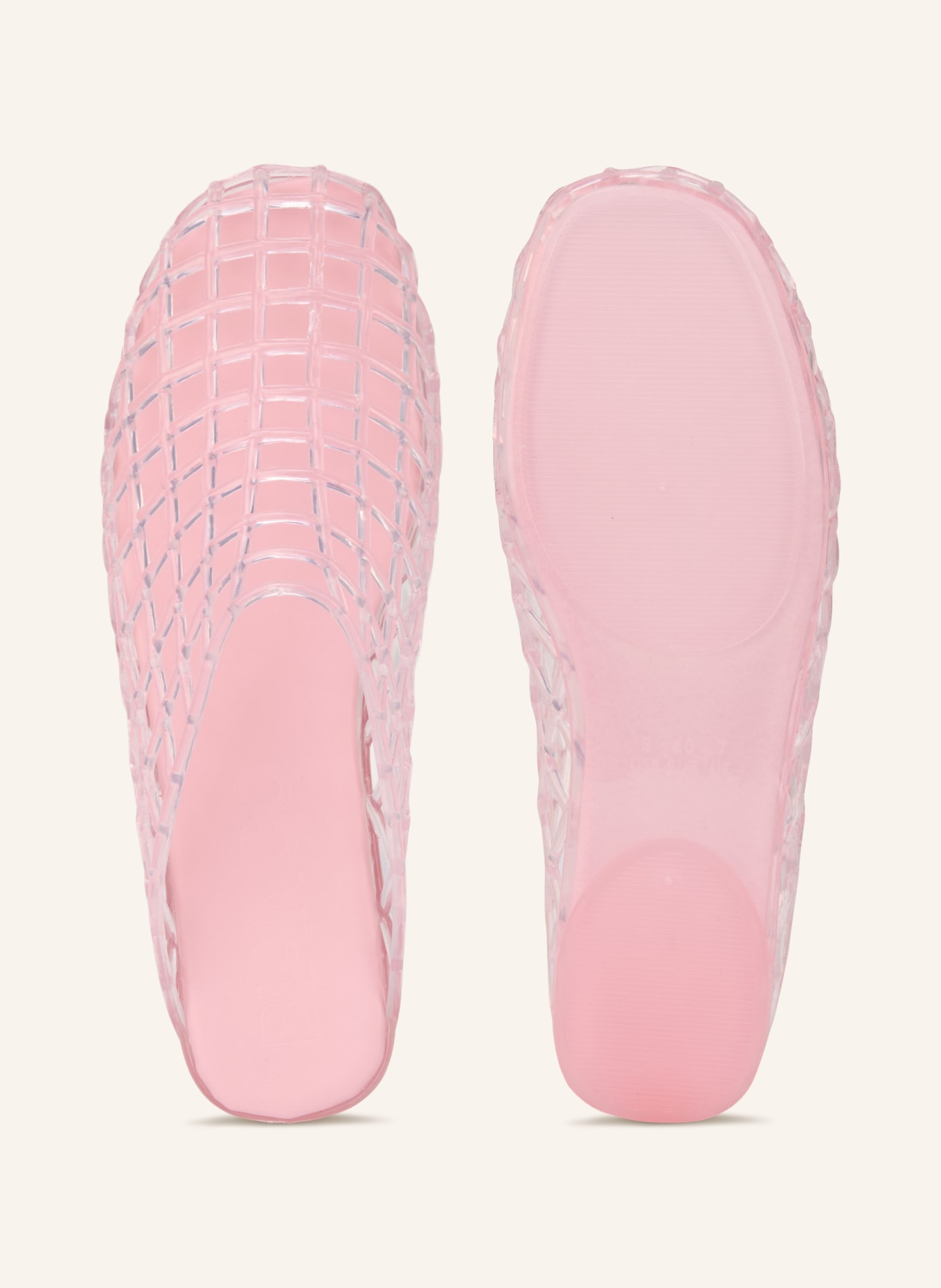 BIANCO Pantofle: RŮŽOVÁ