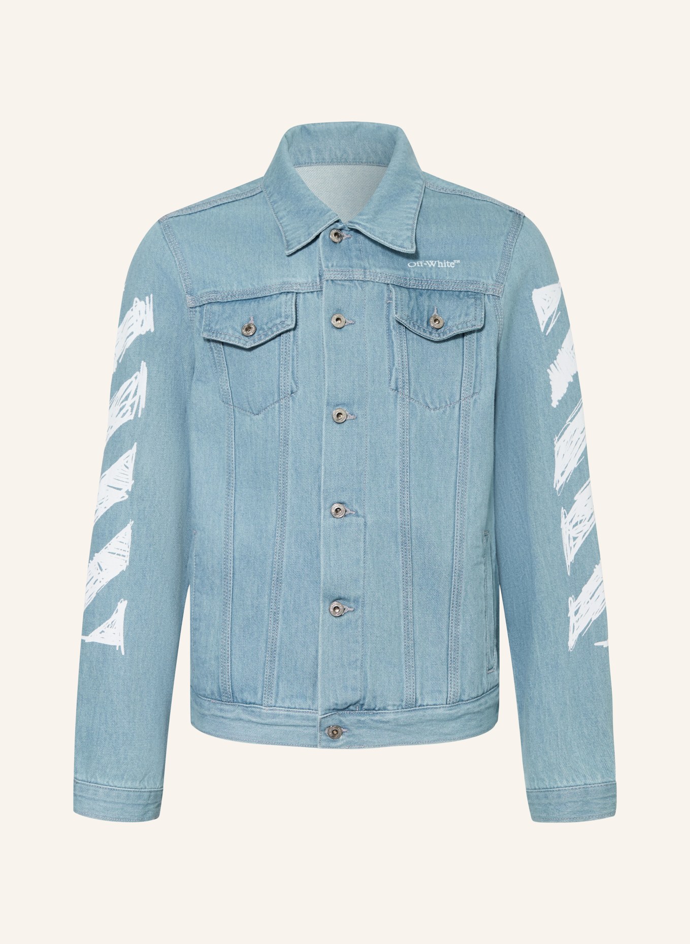 Off-White Jeansjacke DIAG: 423 MEDIUM BLUE