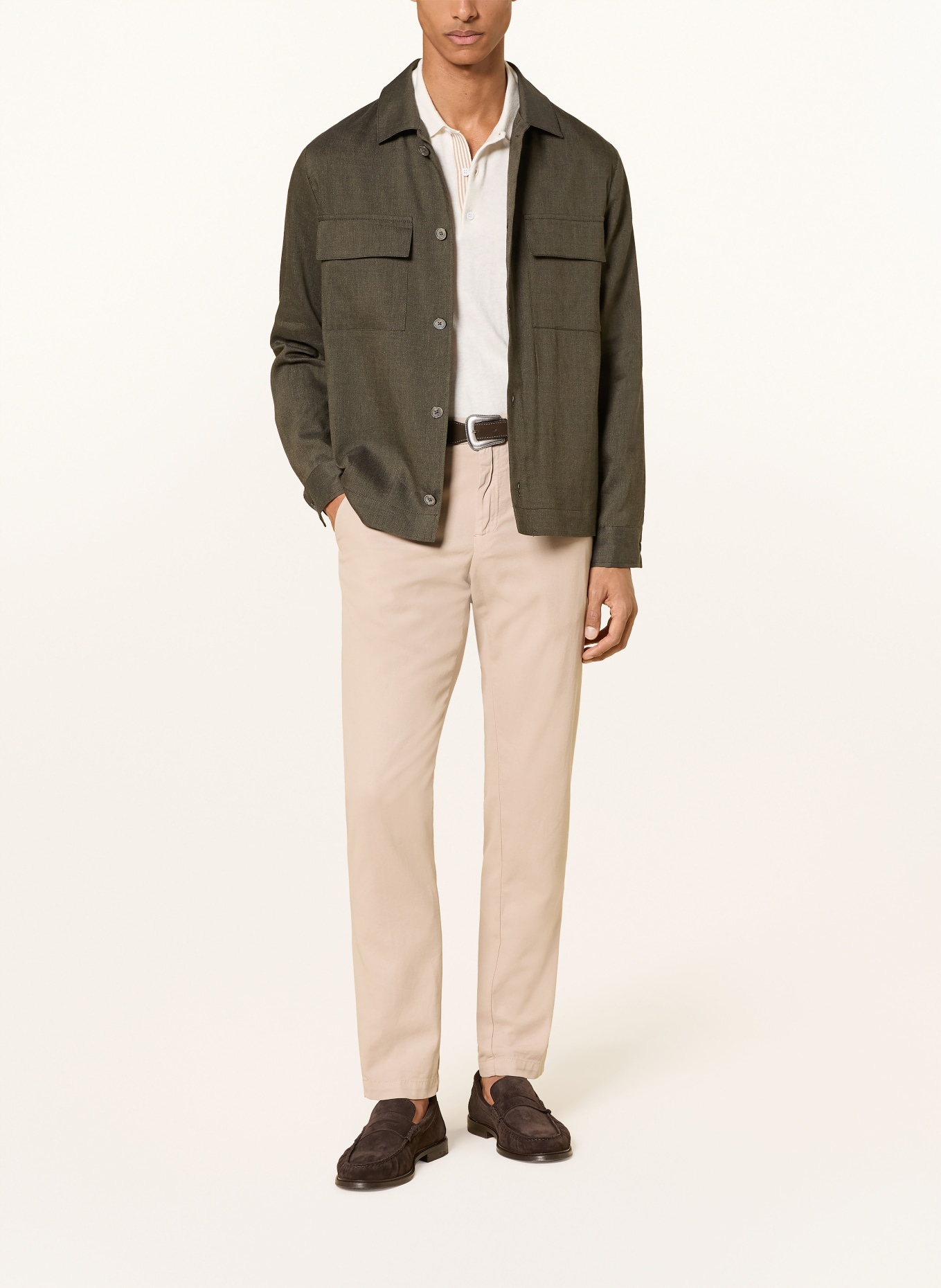 windsor. LAVARO Oversized Jacket: DARK GREEN