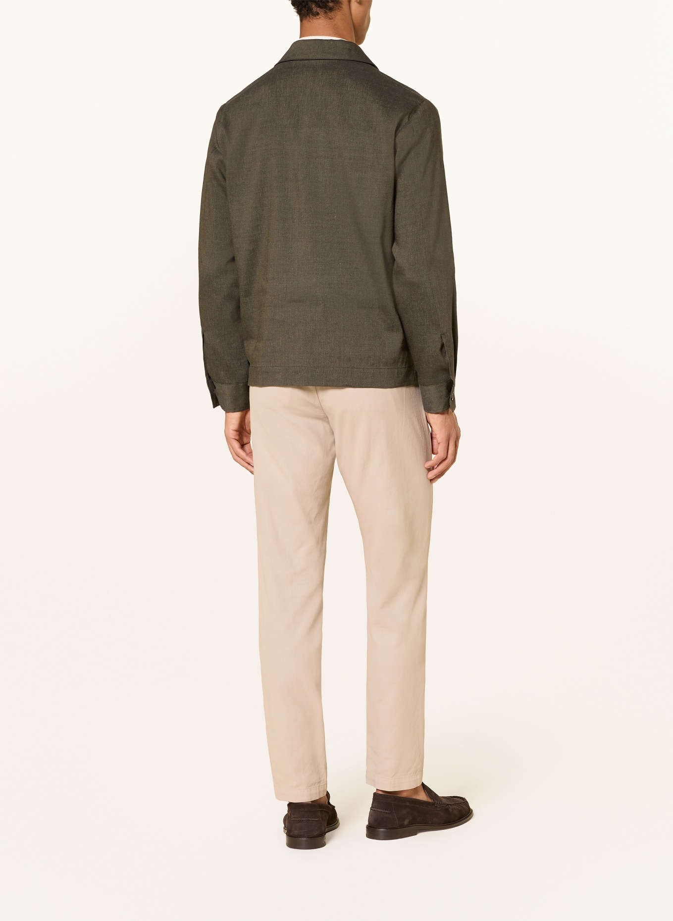 windsor. LAVARO Oversized Jacket: DARK GREEN