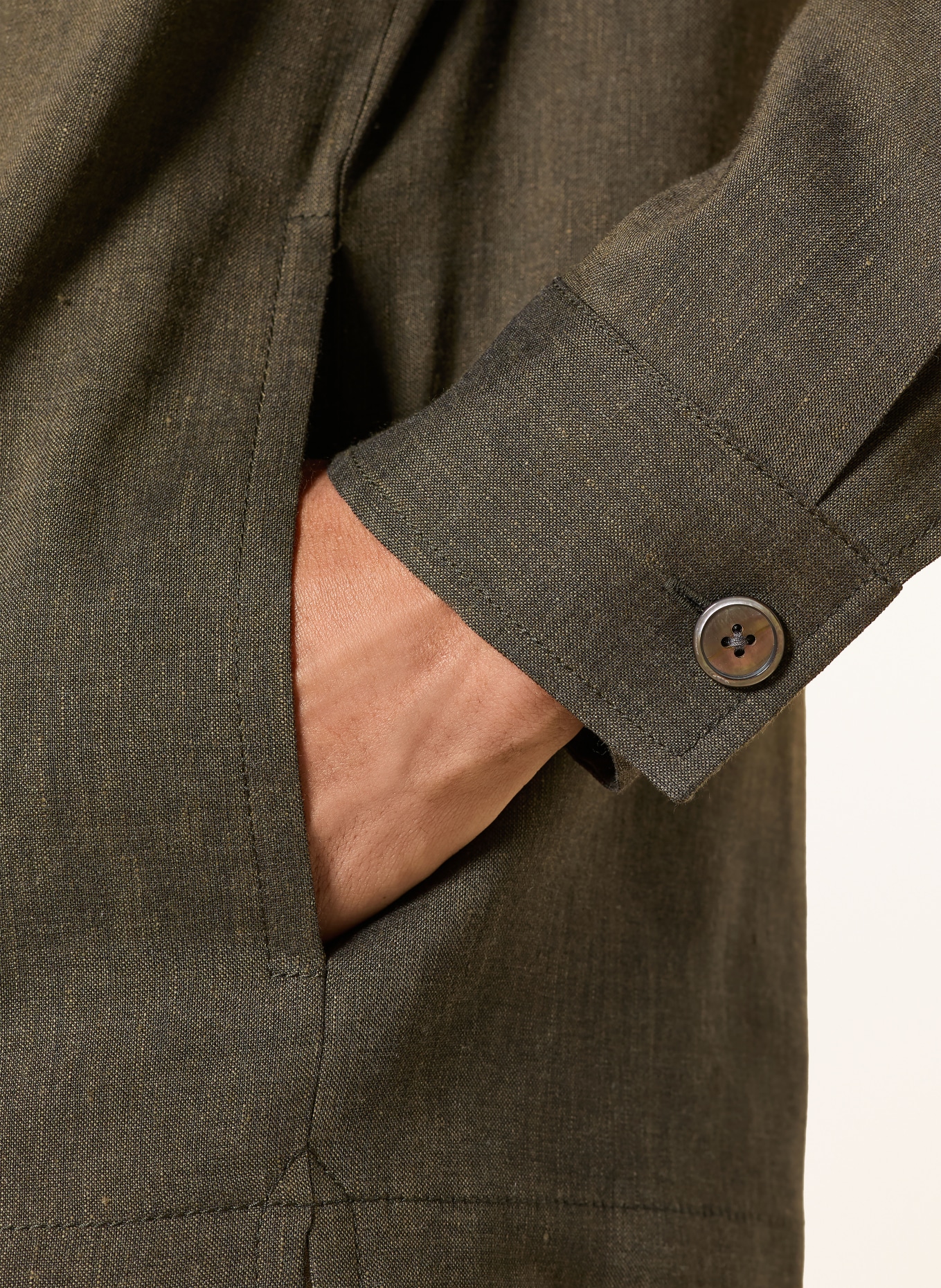 windsor. LAVARO Oversized Jacket: DARK GREEN