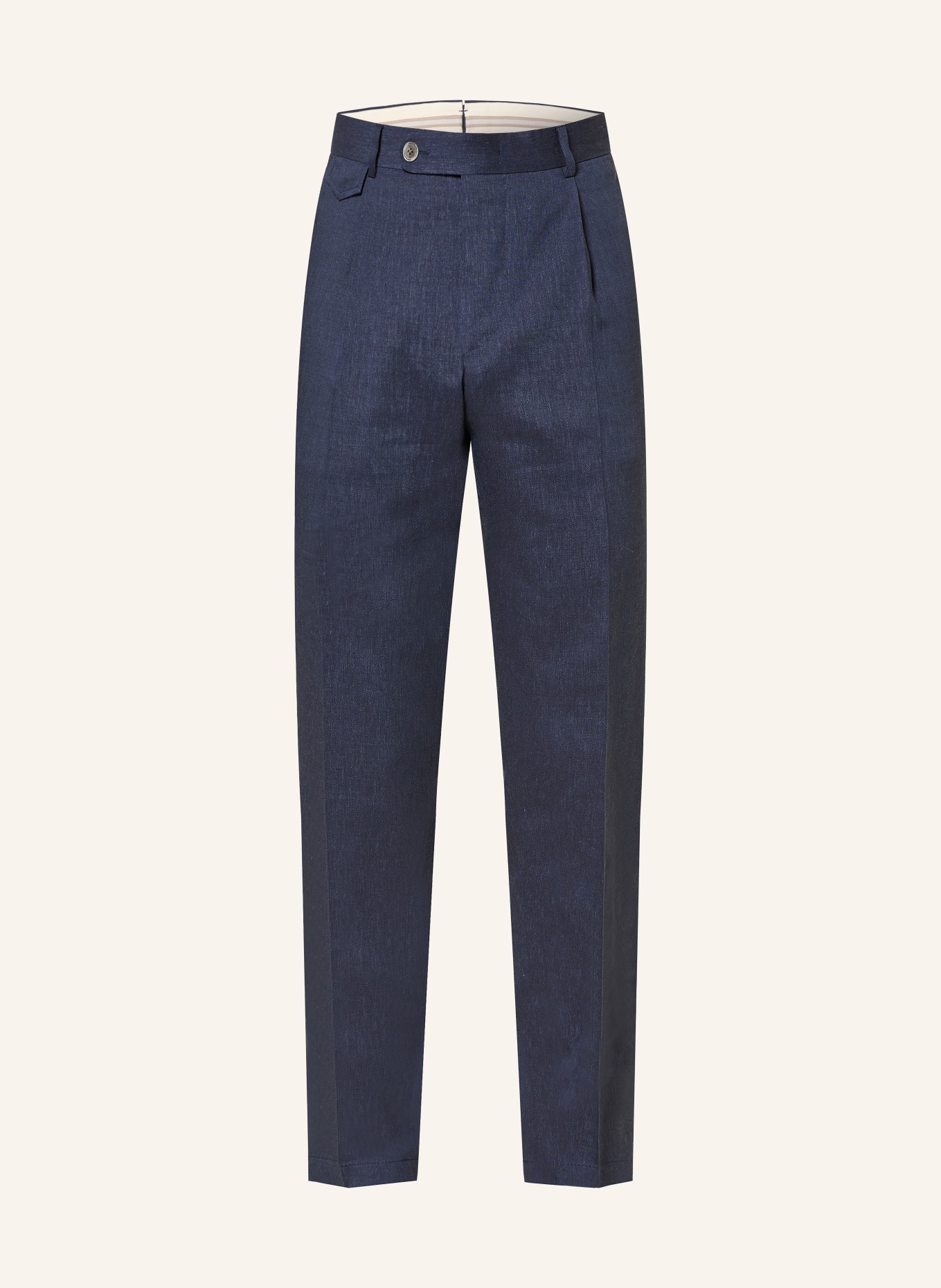 windsor. SILVI-pantalon met extra slanke pasvorm en linnen: 410 Navy 410