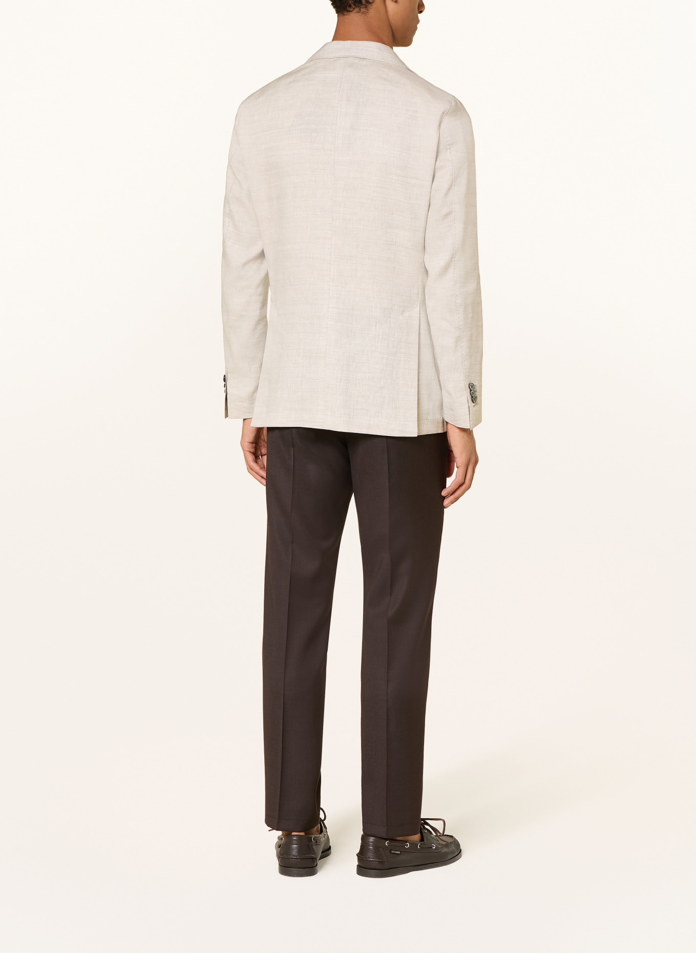 windsor. Marynarka GIORNO o kroju Extra Slim Fit z lnu: 260 Medium Beige 260