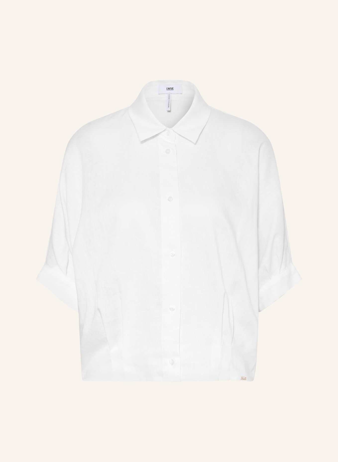 CINQUE Košilová halenka CITERNI: BÍLÁ