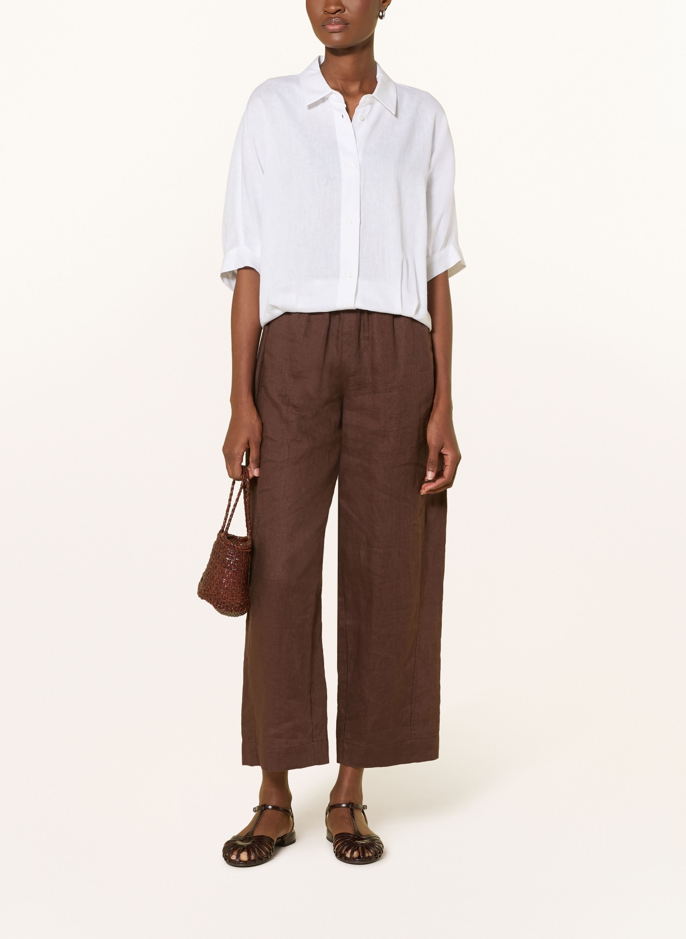 CINQUE Košilová halenka CITERNI: BÍLÁ