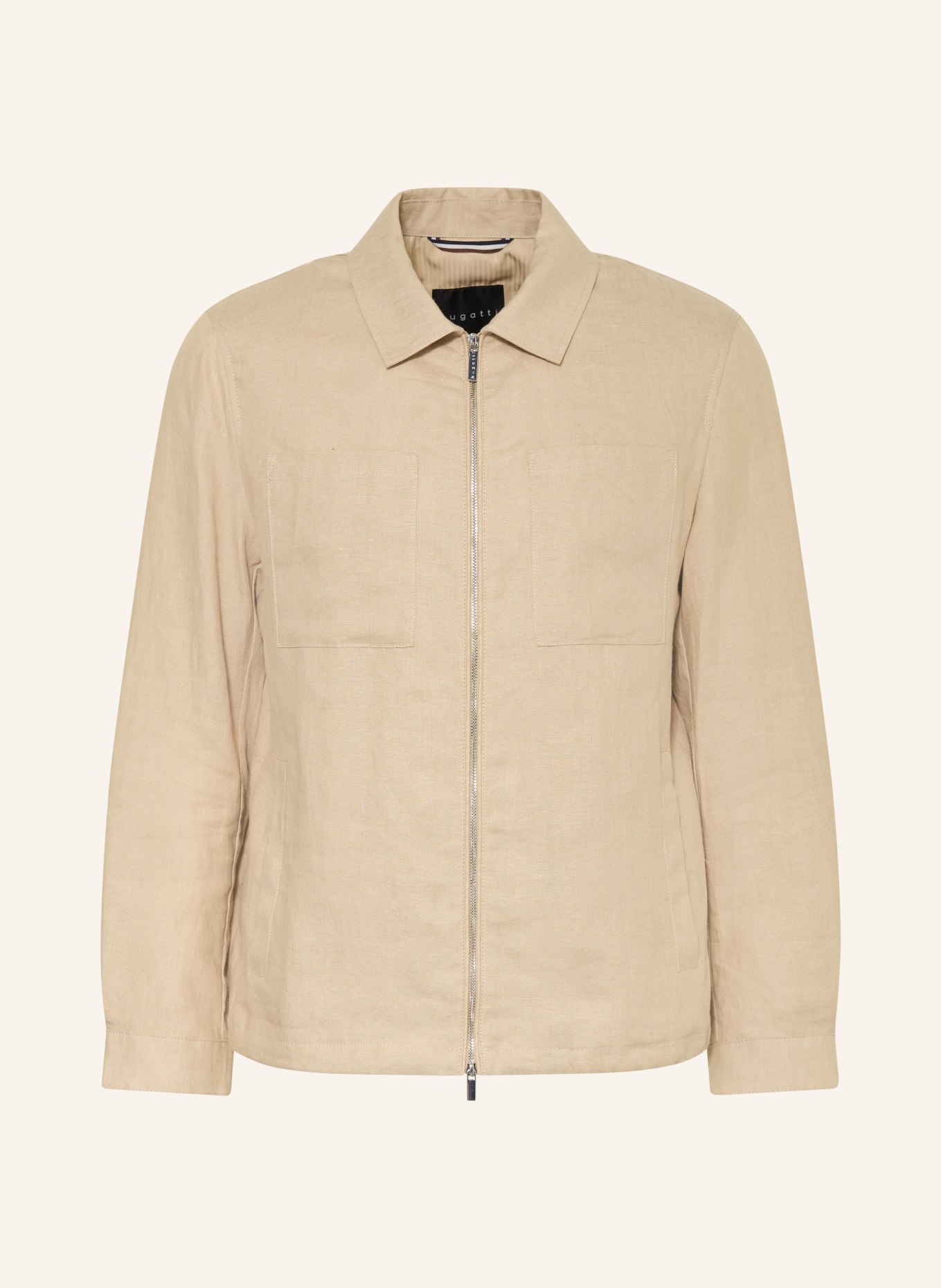 bugatti Leinen-Blouson: BEIGE