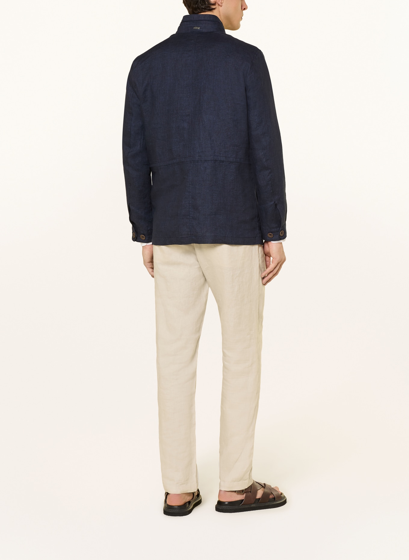 bugatti Veldjas van linnen: DONKERBLAUW