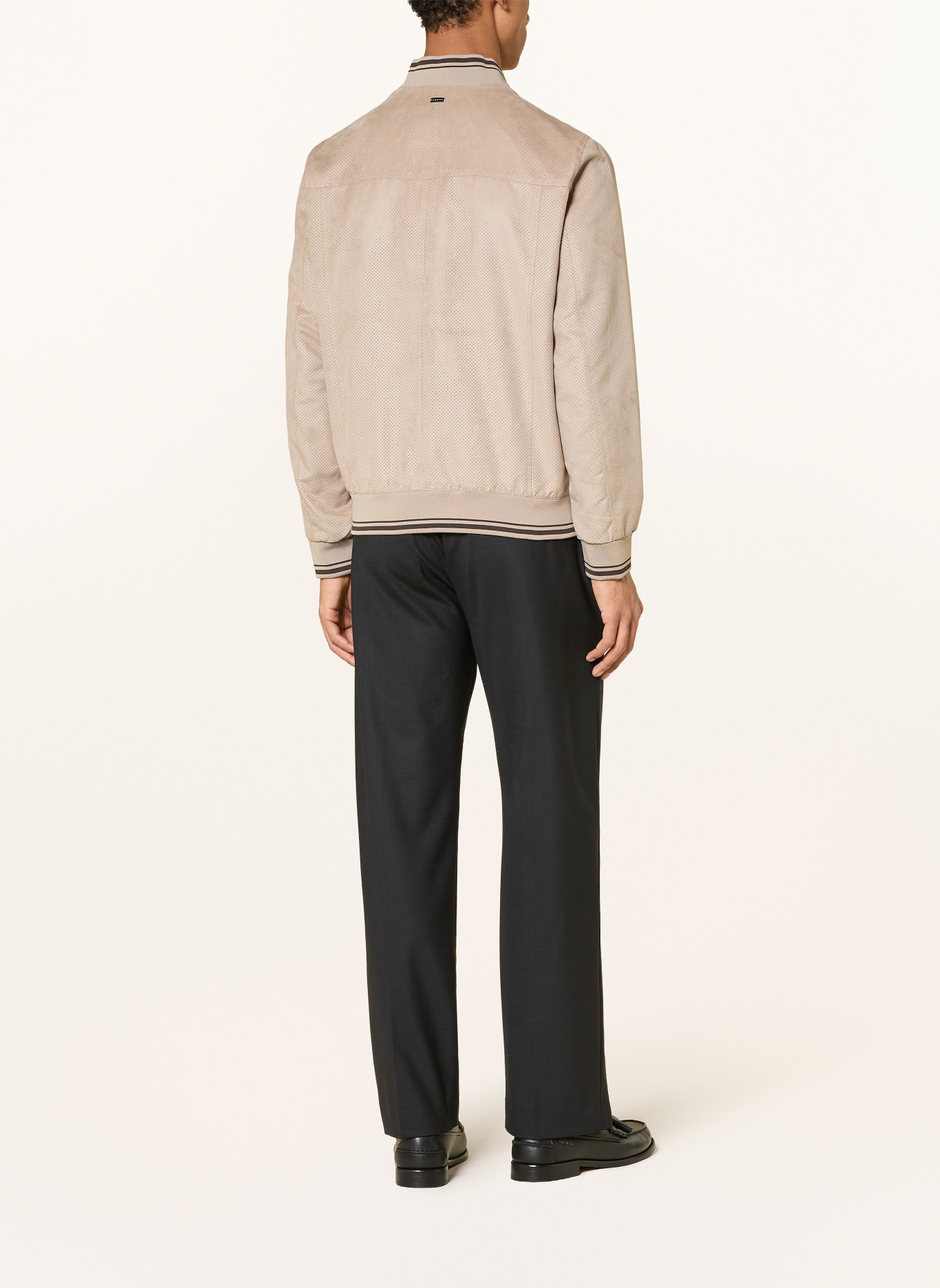 bugatti Blouson in Lederoptik: BEIGE