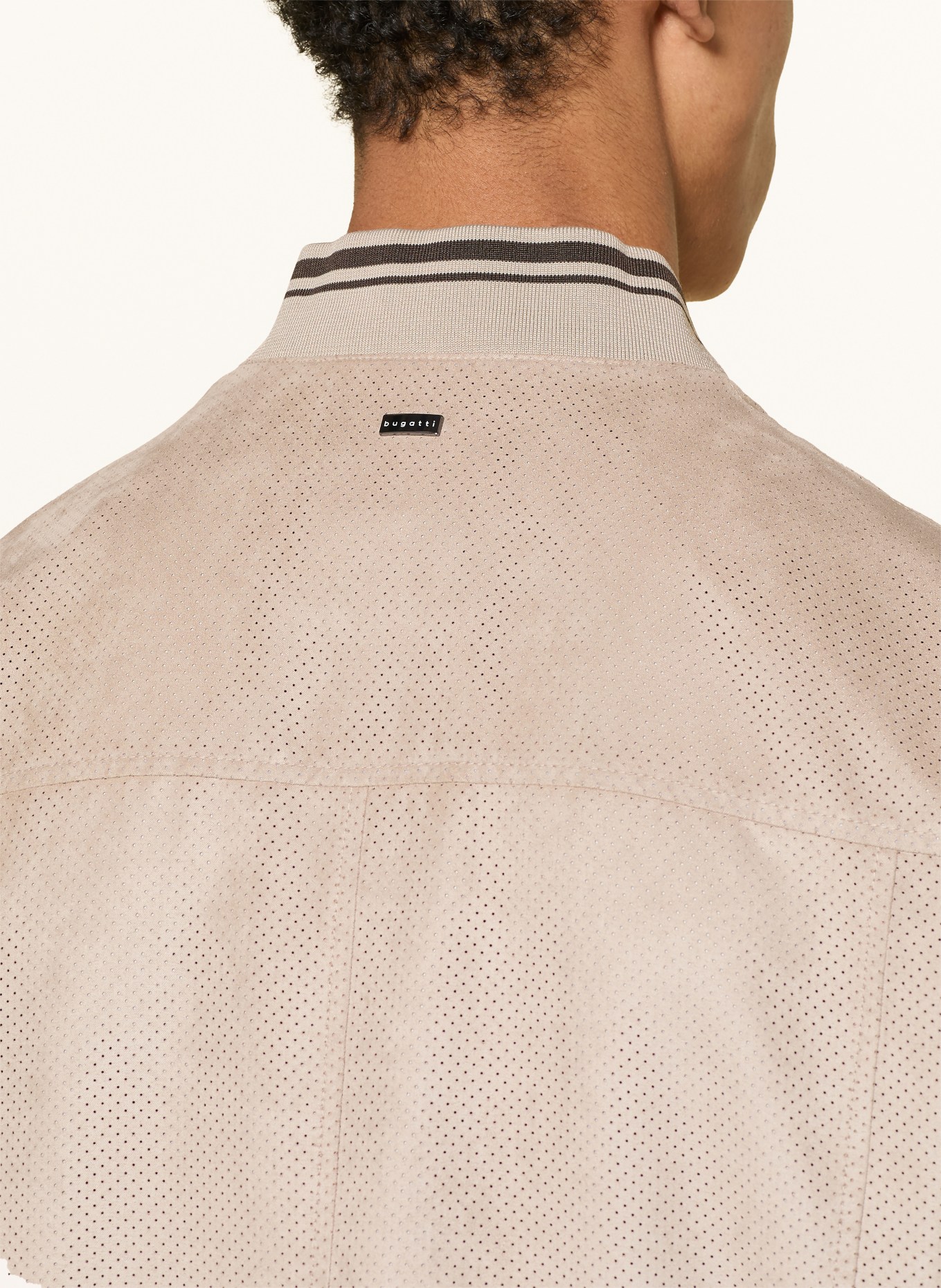 bugatti Blouson in Lederoptik: BEIGE