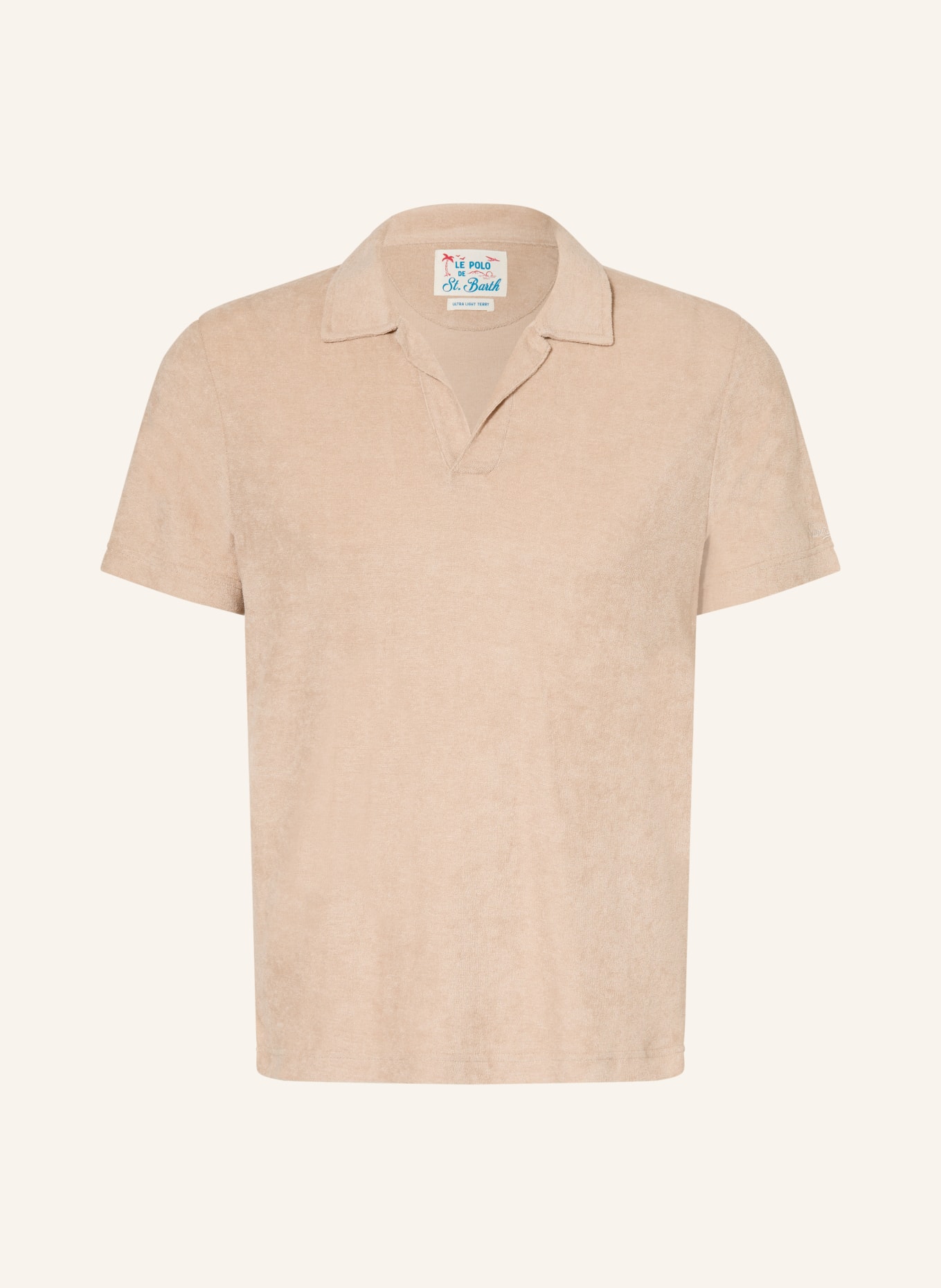 MC2 SAINT BARTH Polo en tissu éponge JEREMY: BEIGE