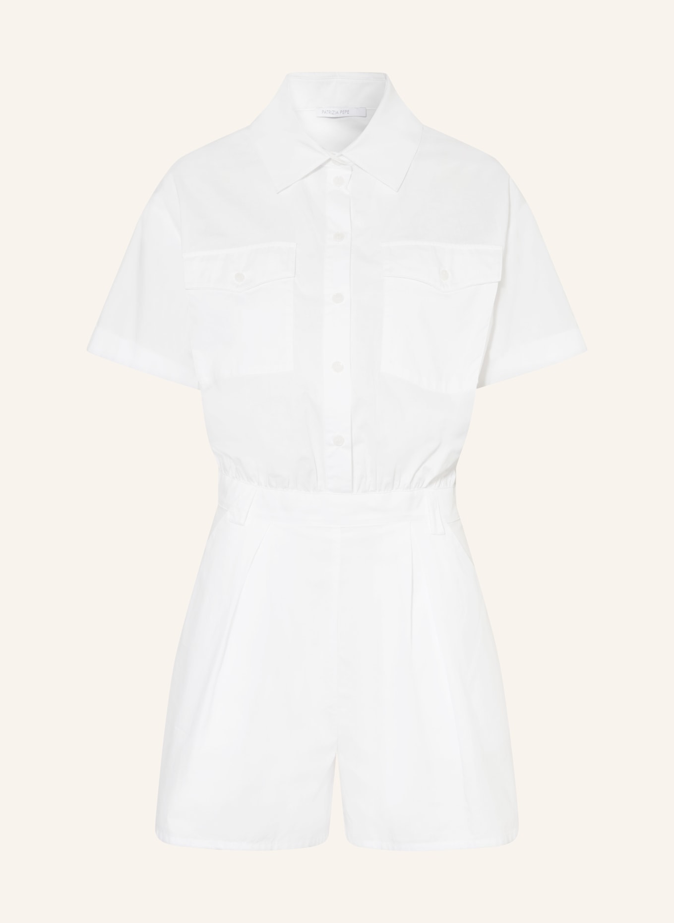 PATRIZIA PEPE Jumpsuit: WEISS