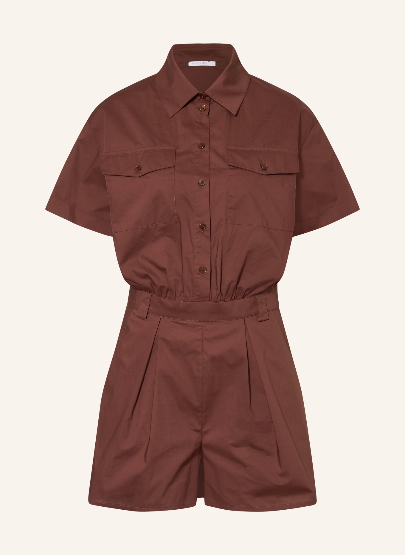 PATRIZIA PEPE Jumpsuit: BRAUN