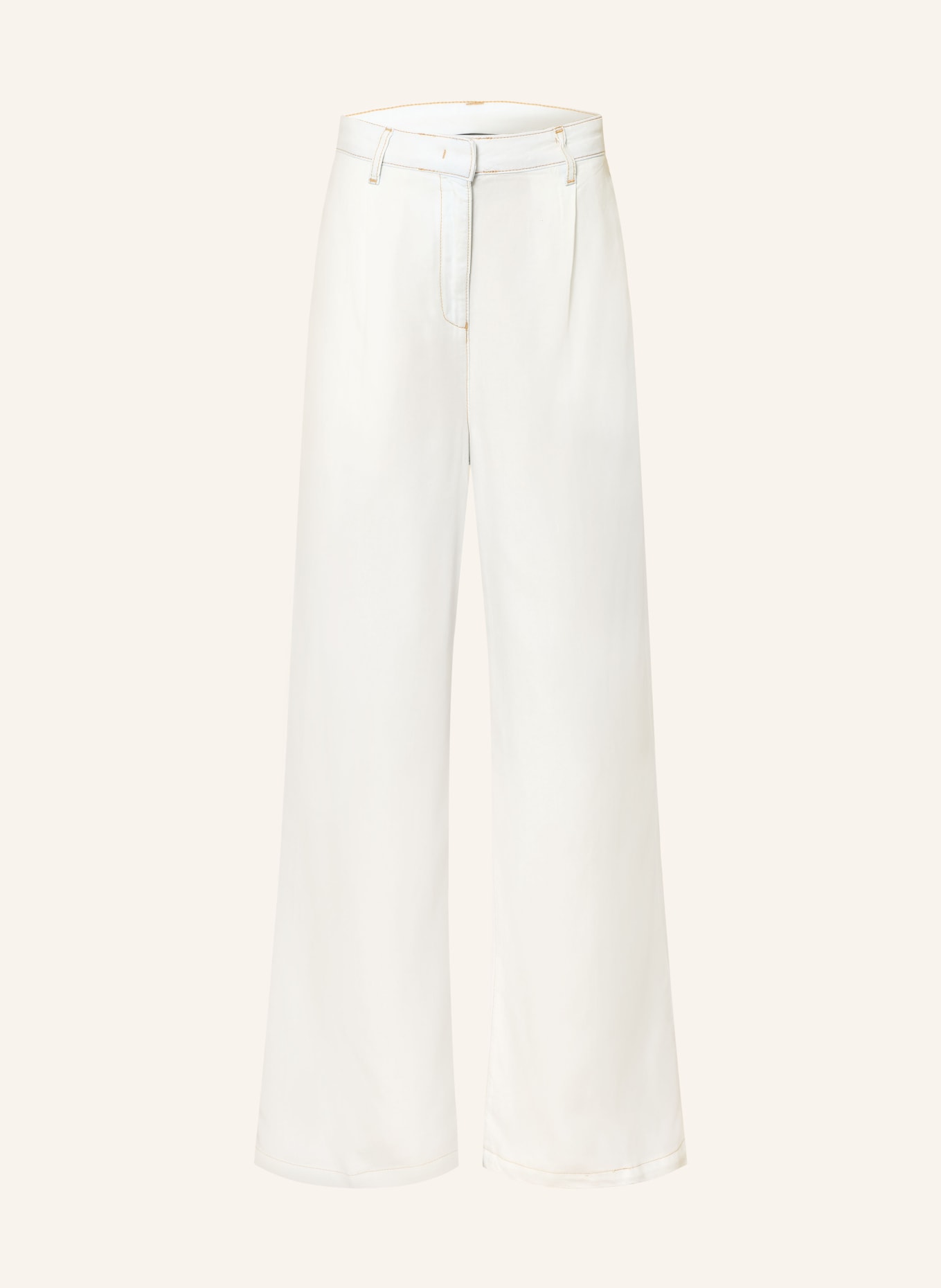 PATRIZIA PEPE Marlenehose: WEISS