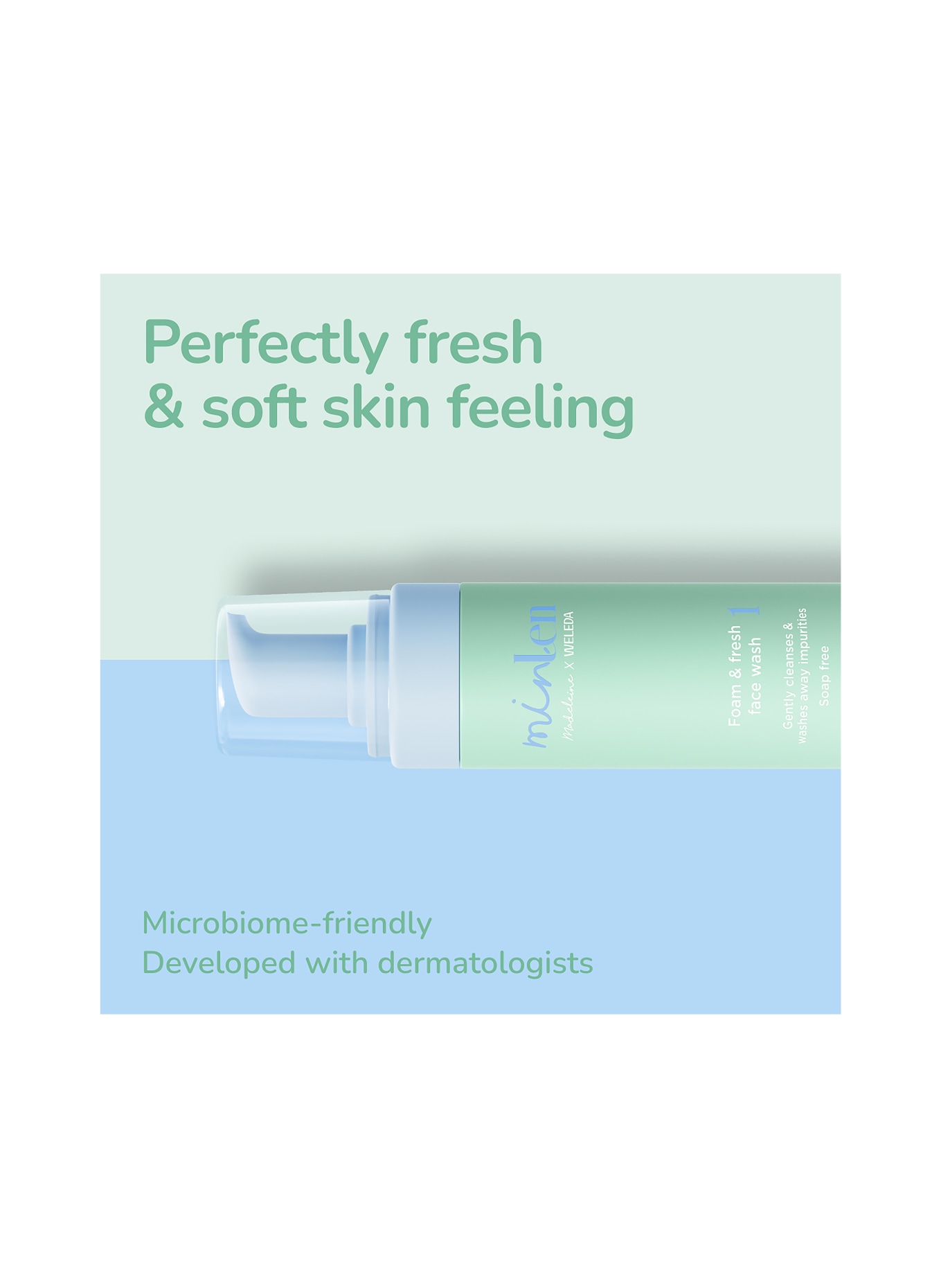 minLen FOAM & FRESH FACE WASH