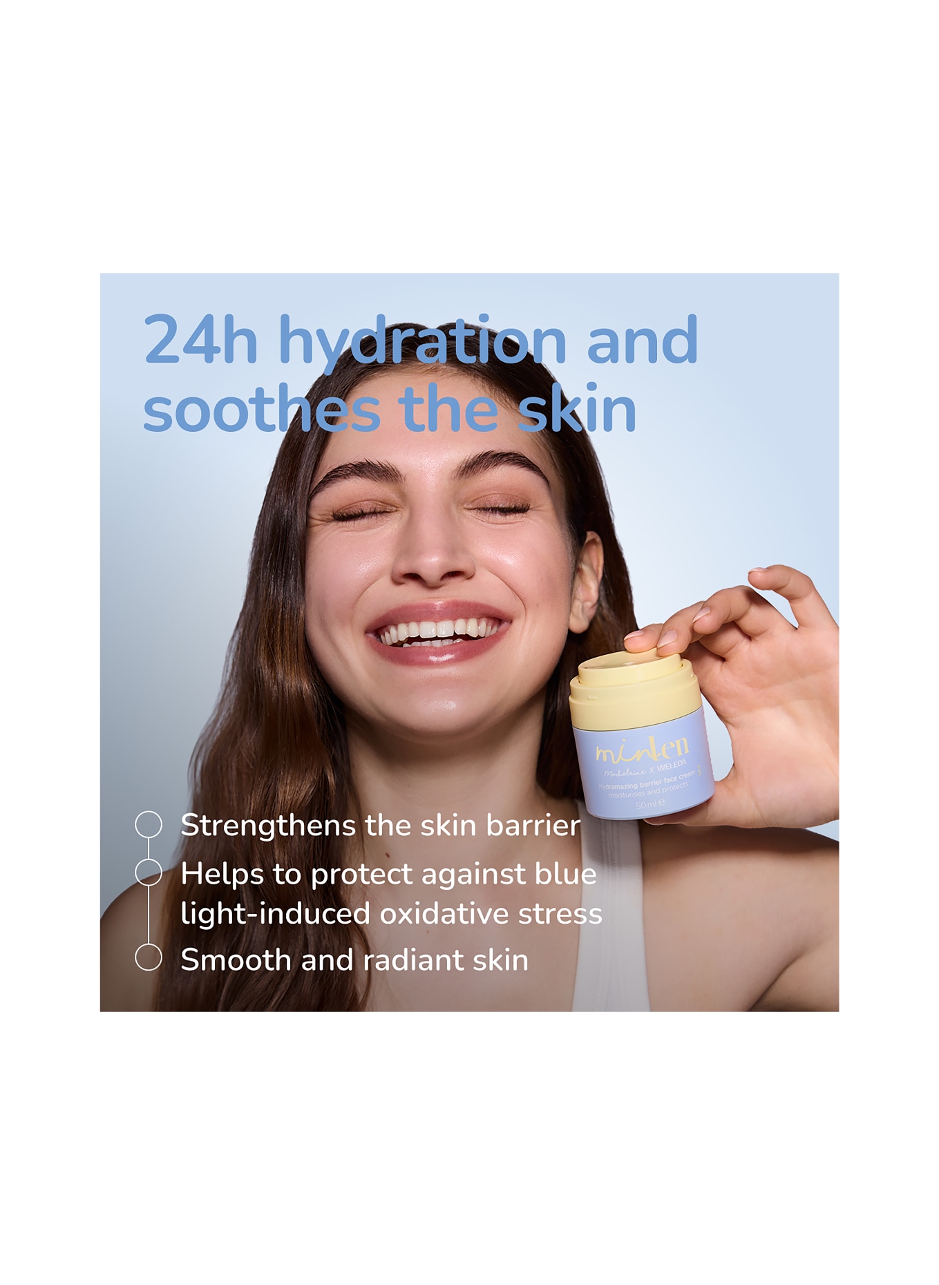 minLen HYDRAMAZING BARRIER FACE CREAM