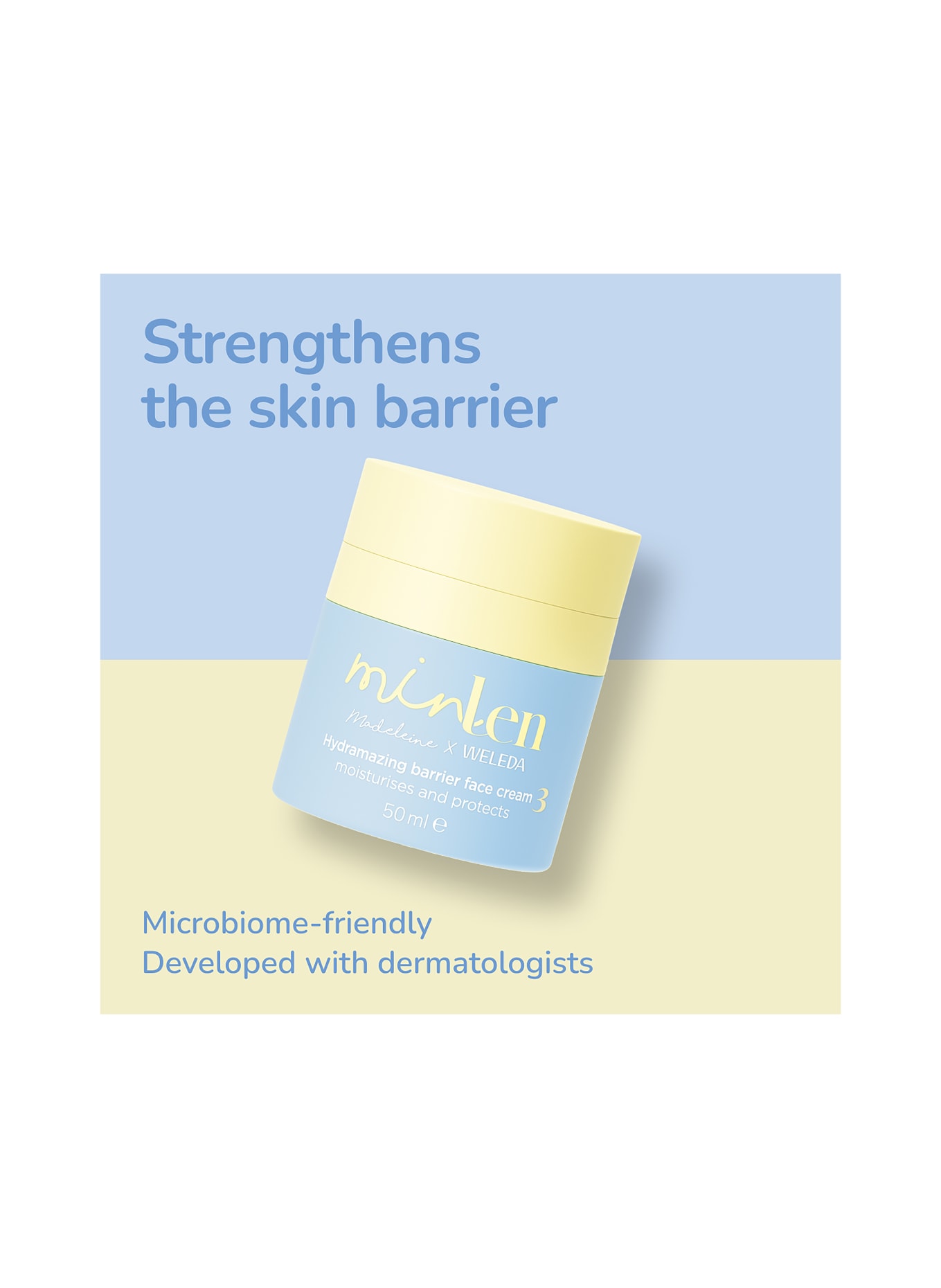 minLen HYDRAMAZING BARRIER FACE CREAM