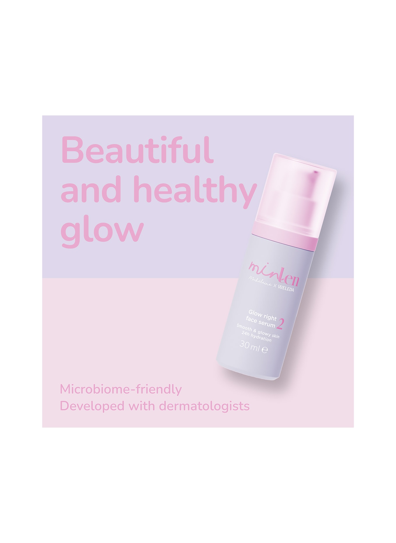 minLen GLOW RIGHT SERUM