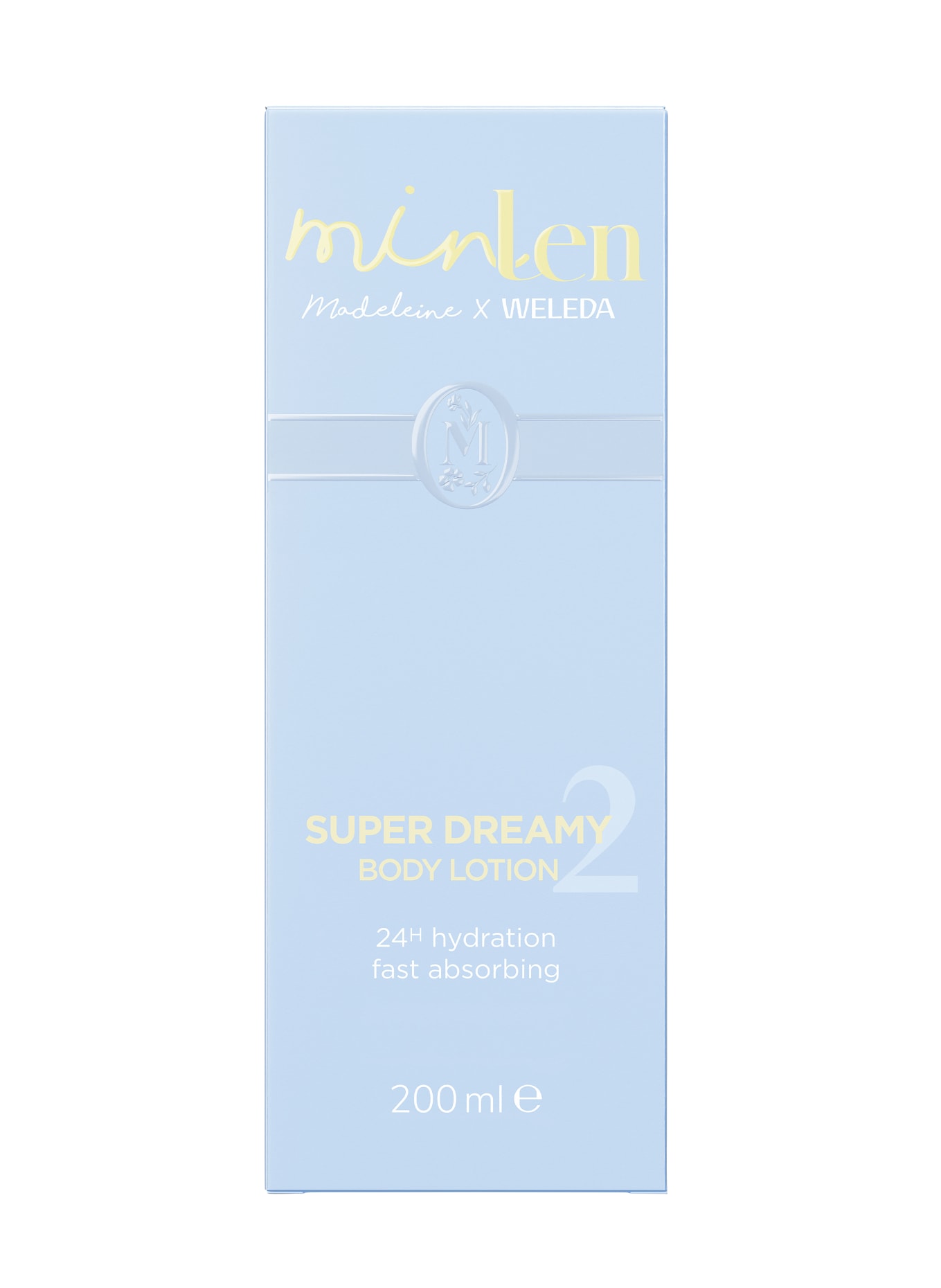 minLen SUPER DREAMY BODY LOTION