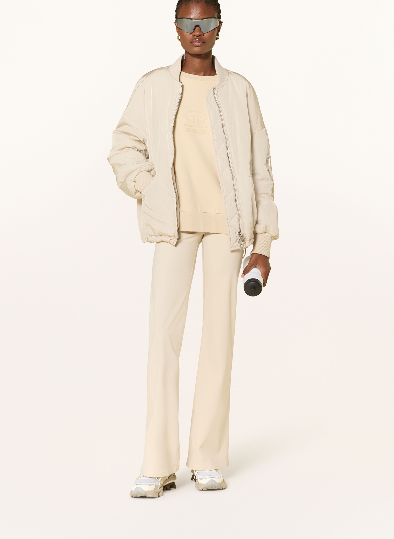 GOLDBERGH Legging LUNGE: CRÈME