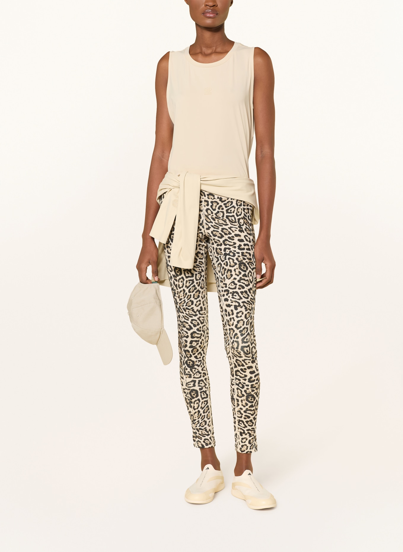 GOLDBERGH Koszulka bez rękawów SOLANE: JASNOBRĄZOWY