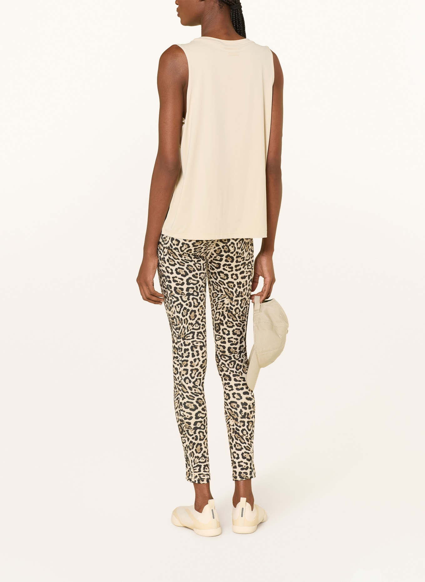 GOLDBERGH Koszulka bez rękawów SOLANE: JASNOBRĄZOWY