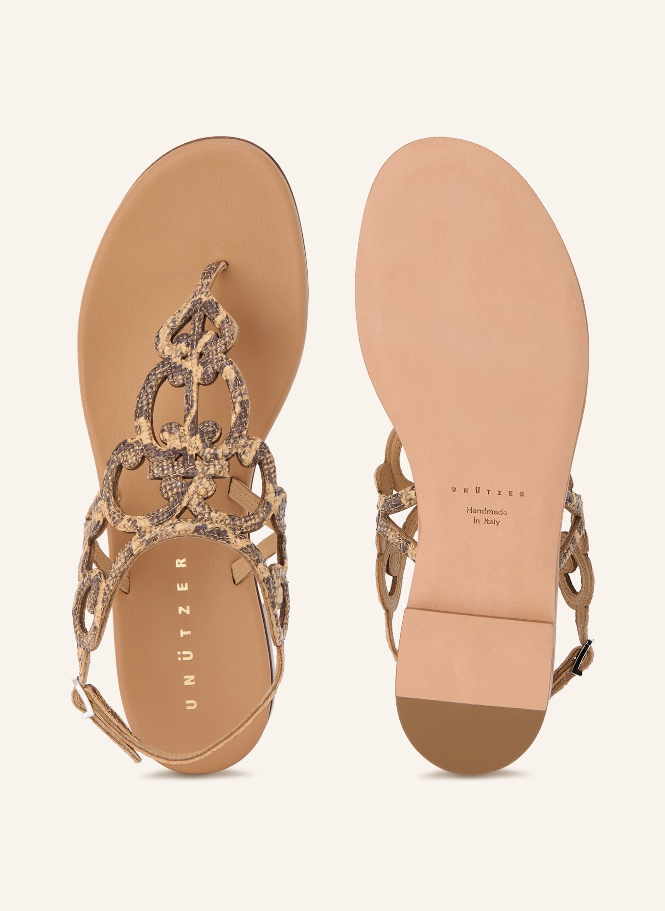 UNÜTZER séparateurs d'orteils: BEIGE / MARRON