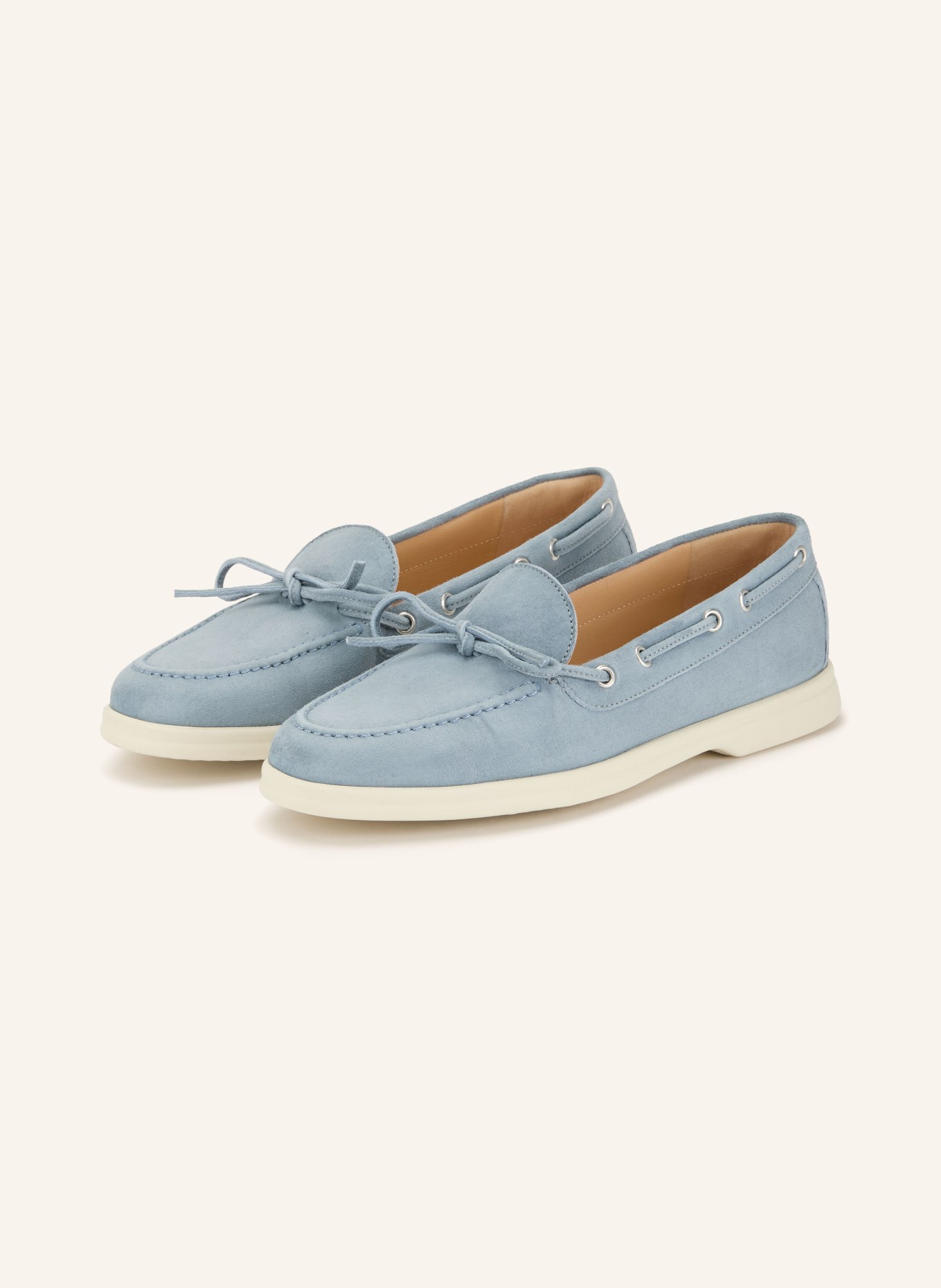 UNÜTZER Deck shoes: LIGHT BLUE