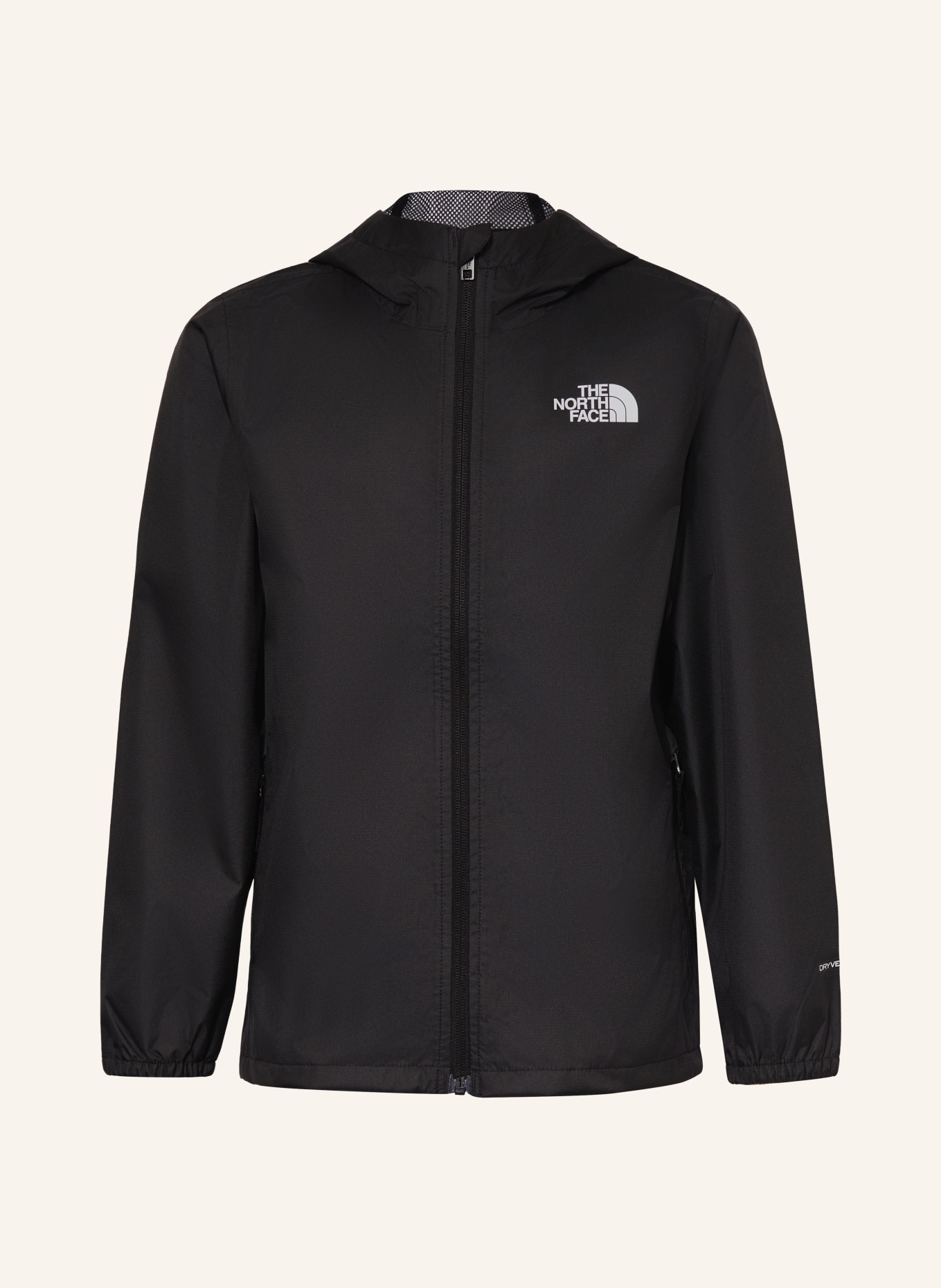 THE NORTH FACE Veste imperméable: NOIR / BLANC