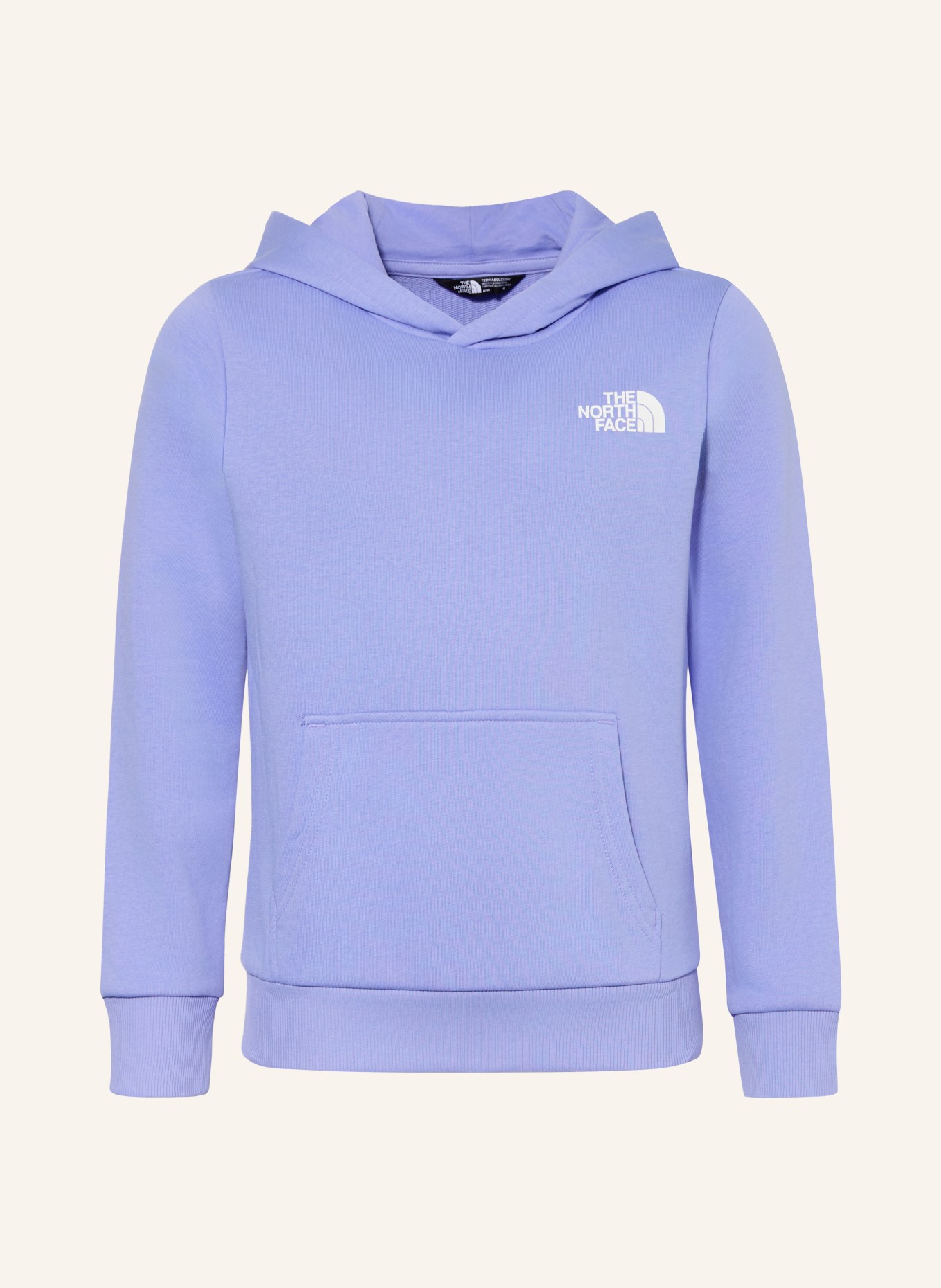 THE NORTH FACE mikina s kapucí: MODRÁ