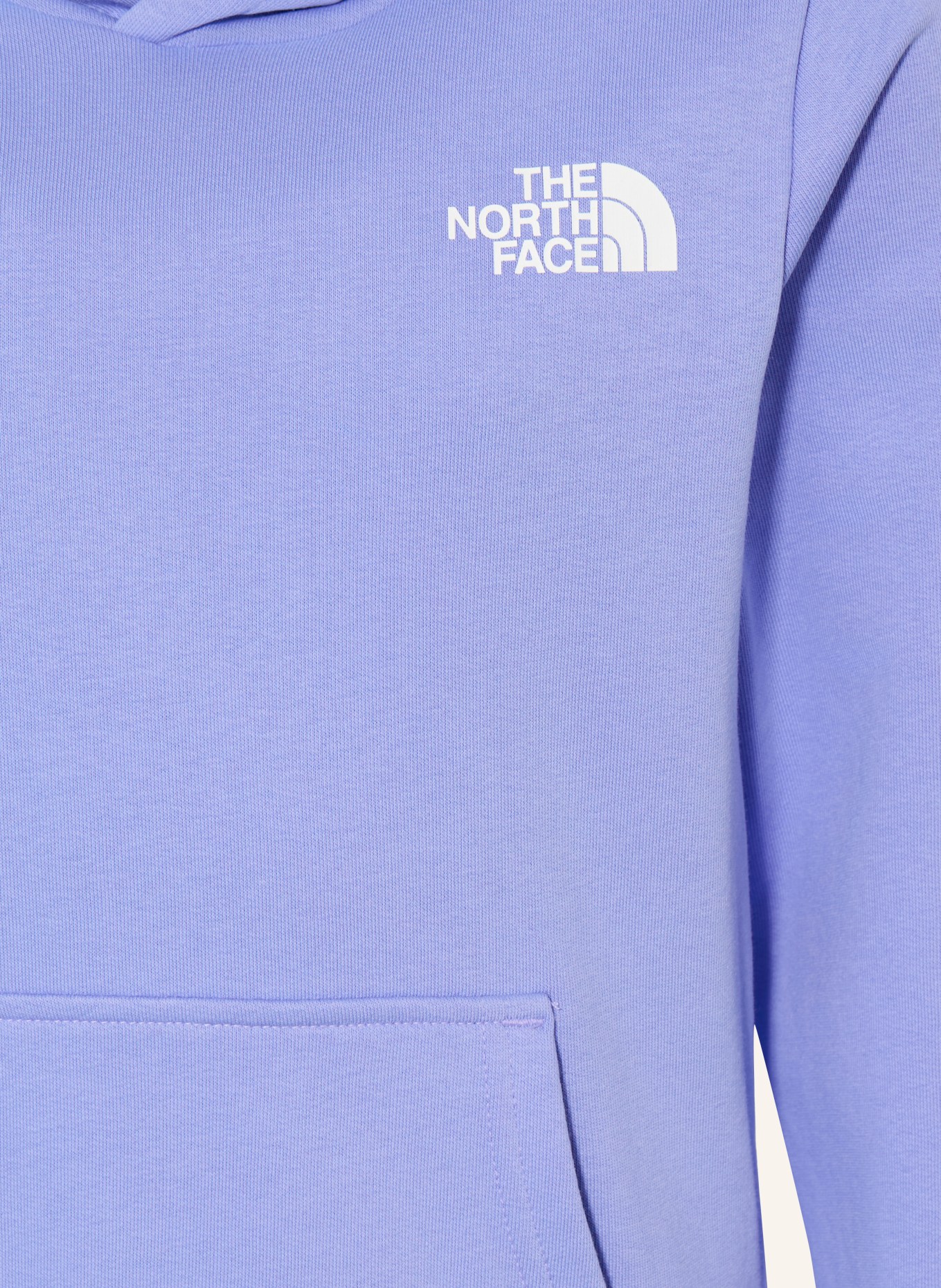 THE NORTH FACE mikina s kapucí: MODRÁ