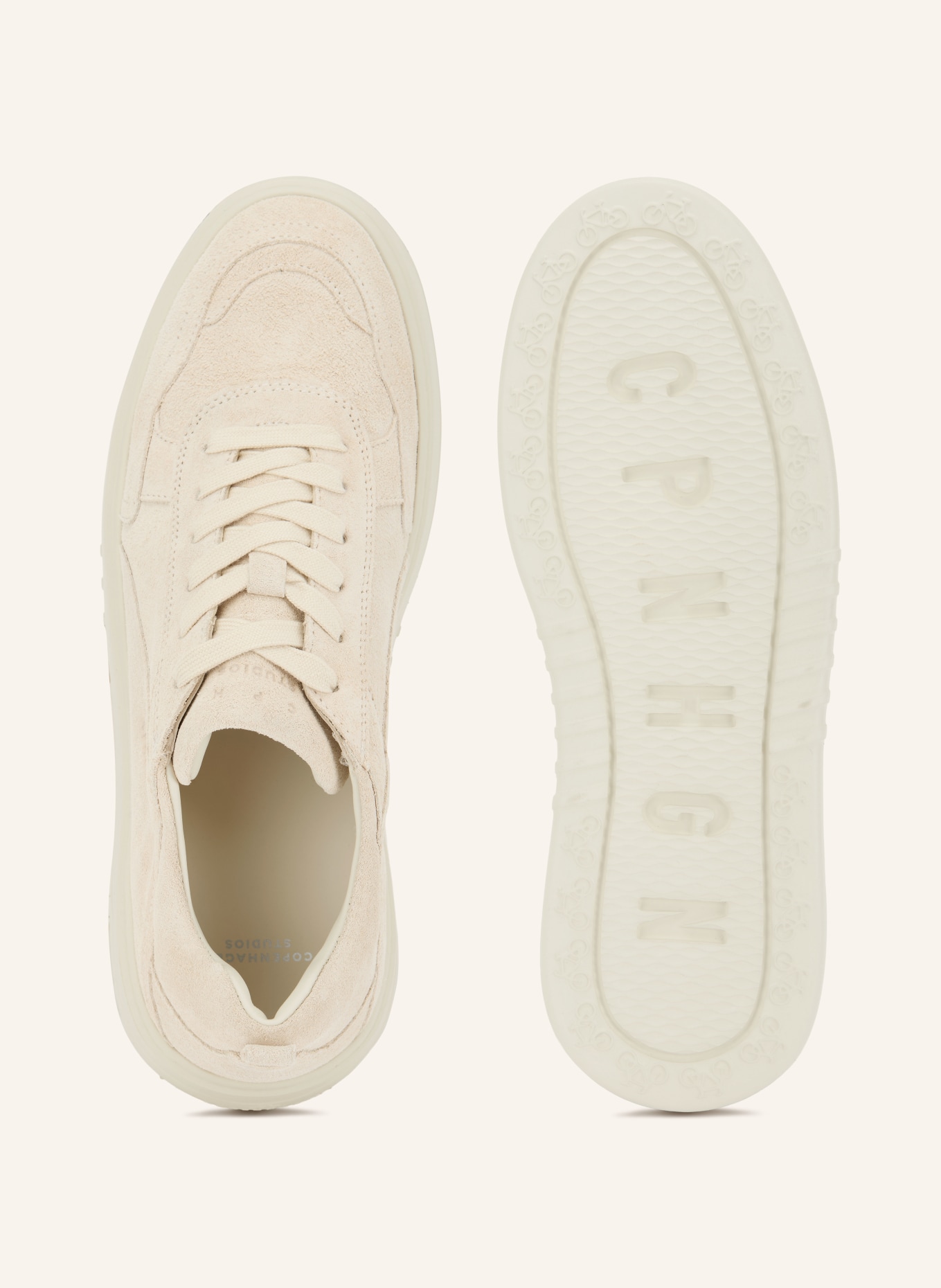 COPENHAGEN STUDIOS Sneaker CPH69M: CRÈME