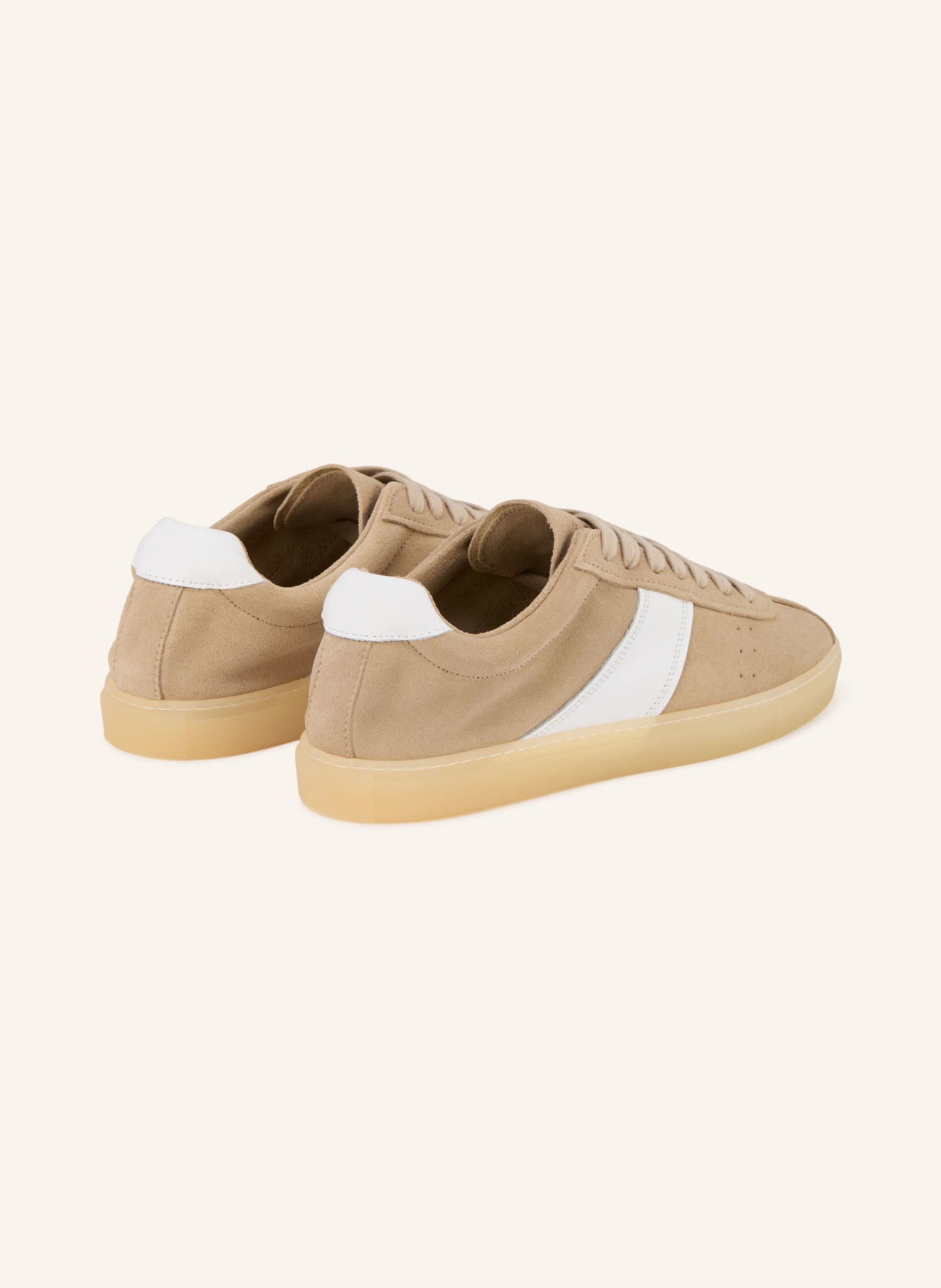 COPENHAGEN STUDIOS Sneaker CPH98M: BEIGE / WEISS