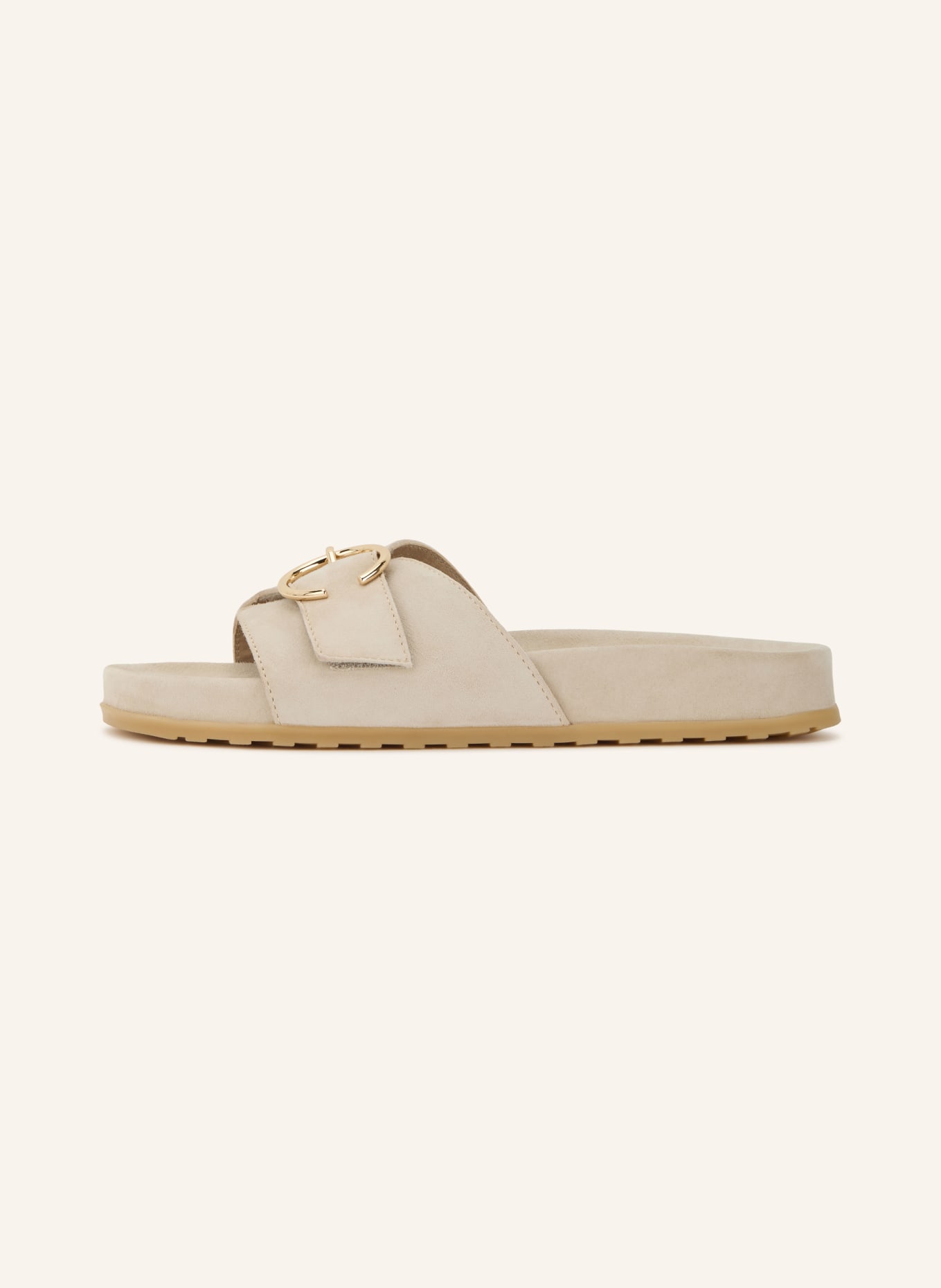 paul green Slippers: BEIGE / GOLD