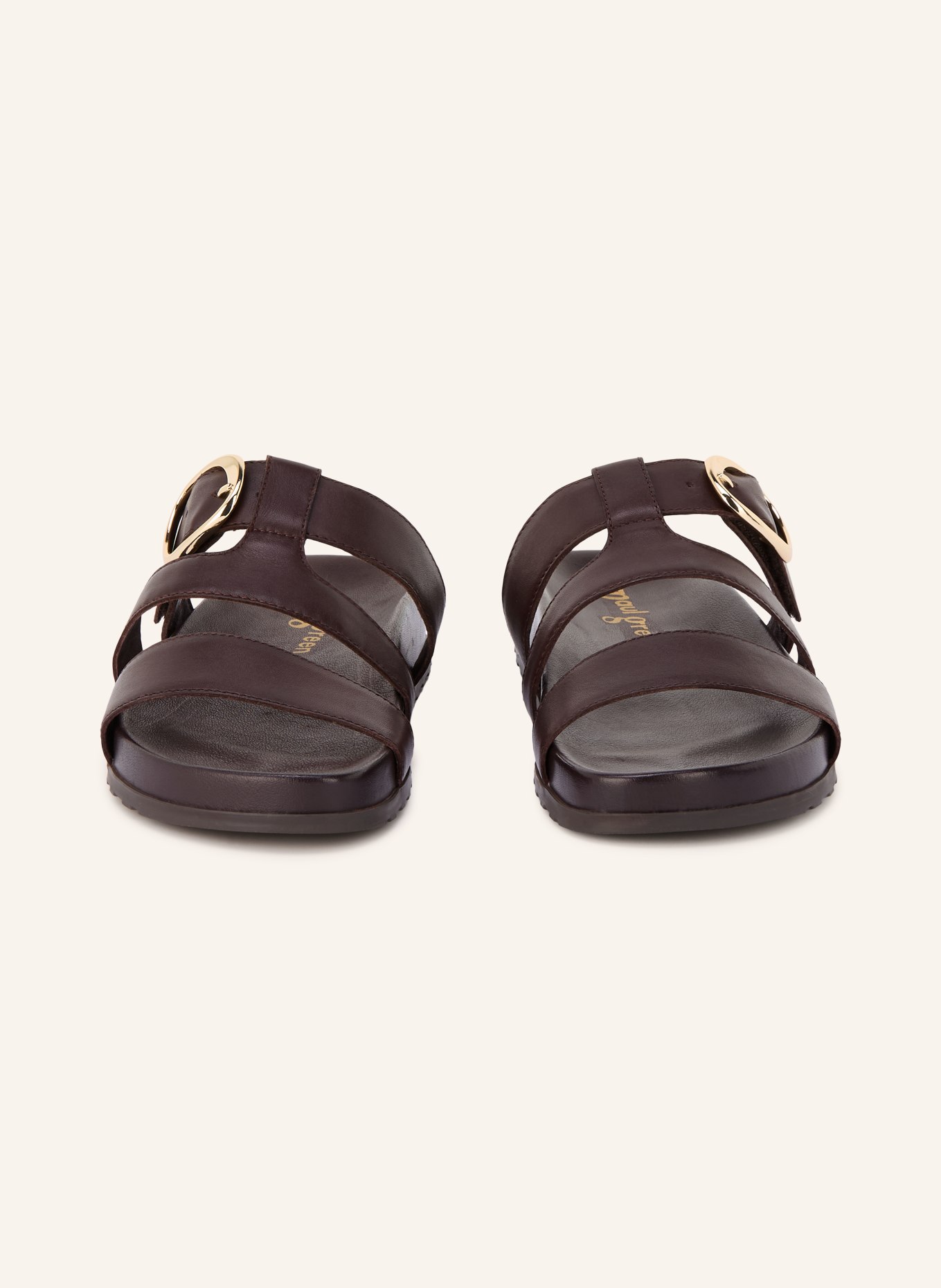 paul green Pantoletten: DUNKELBRAUN