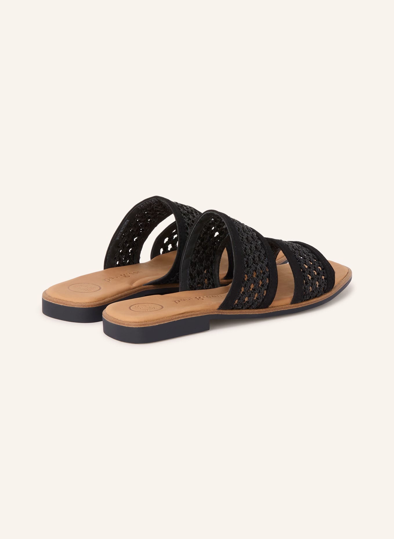 paul green mules: NOIR