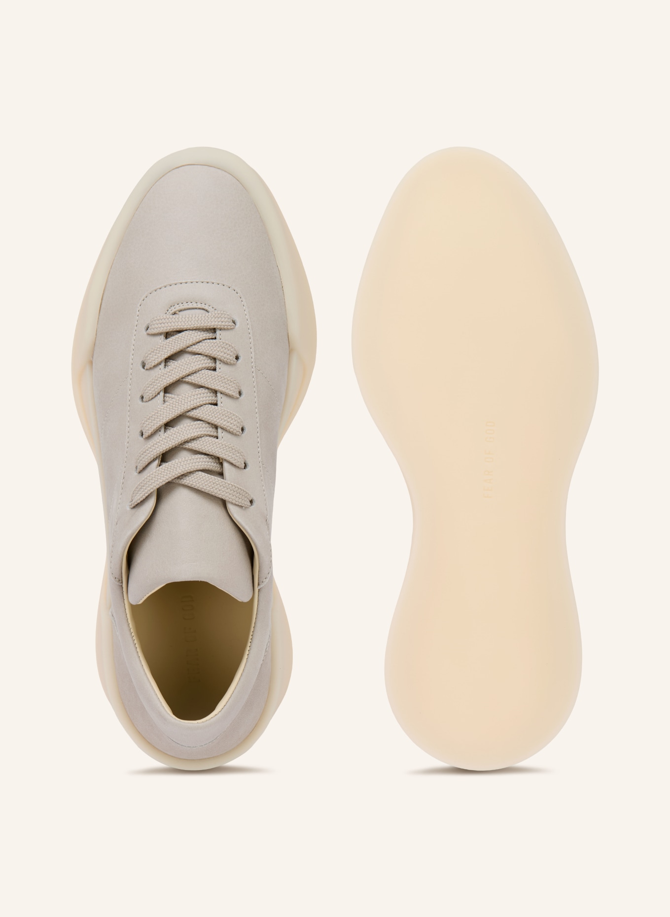 FEAR OF GOD AEROBIC LOW Sneakers: LIGHT GRAY
