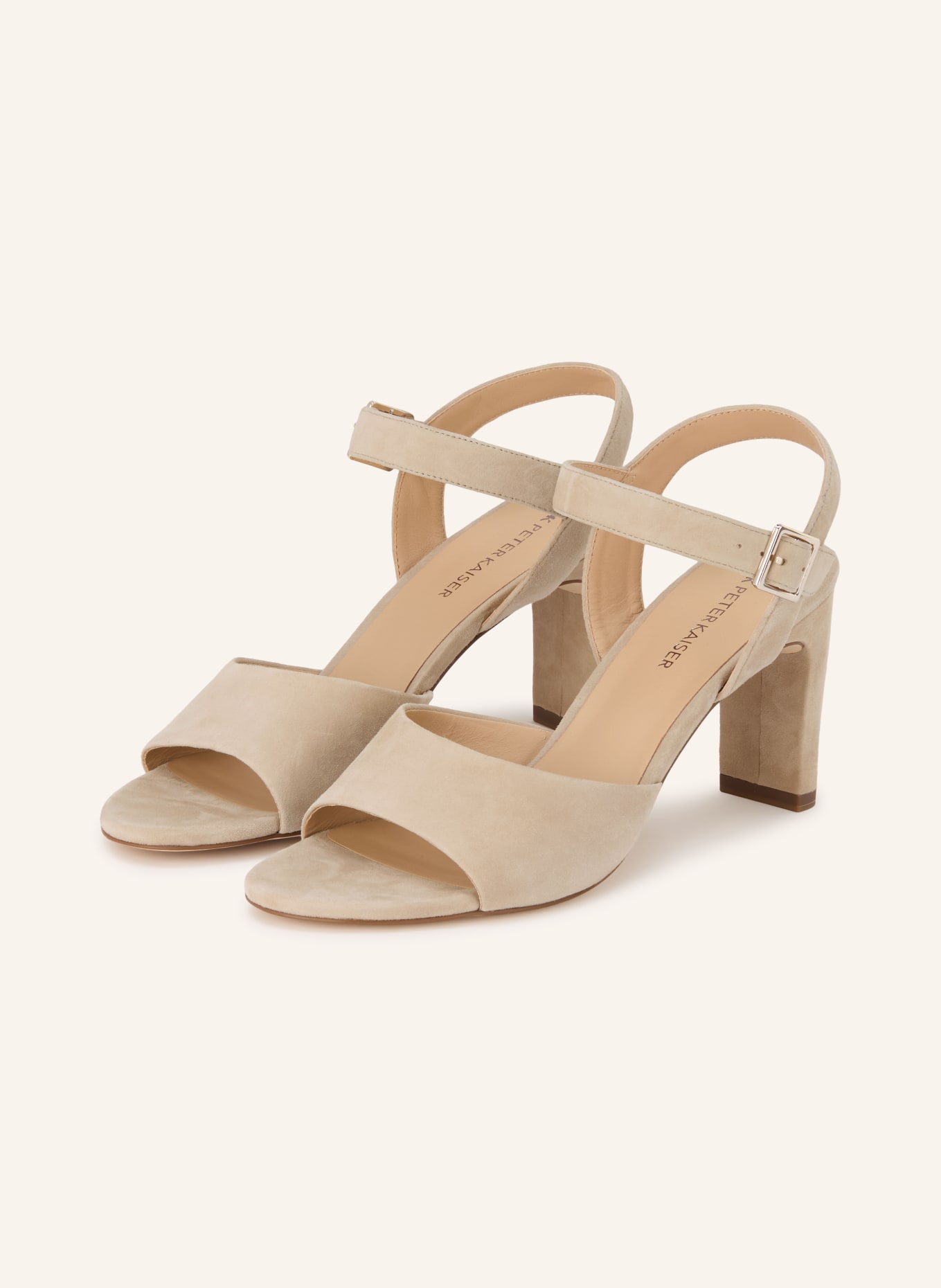 PETER KAISER sandalen: BEIGE