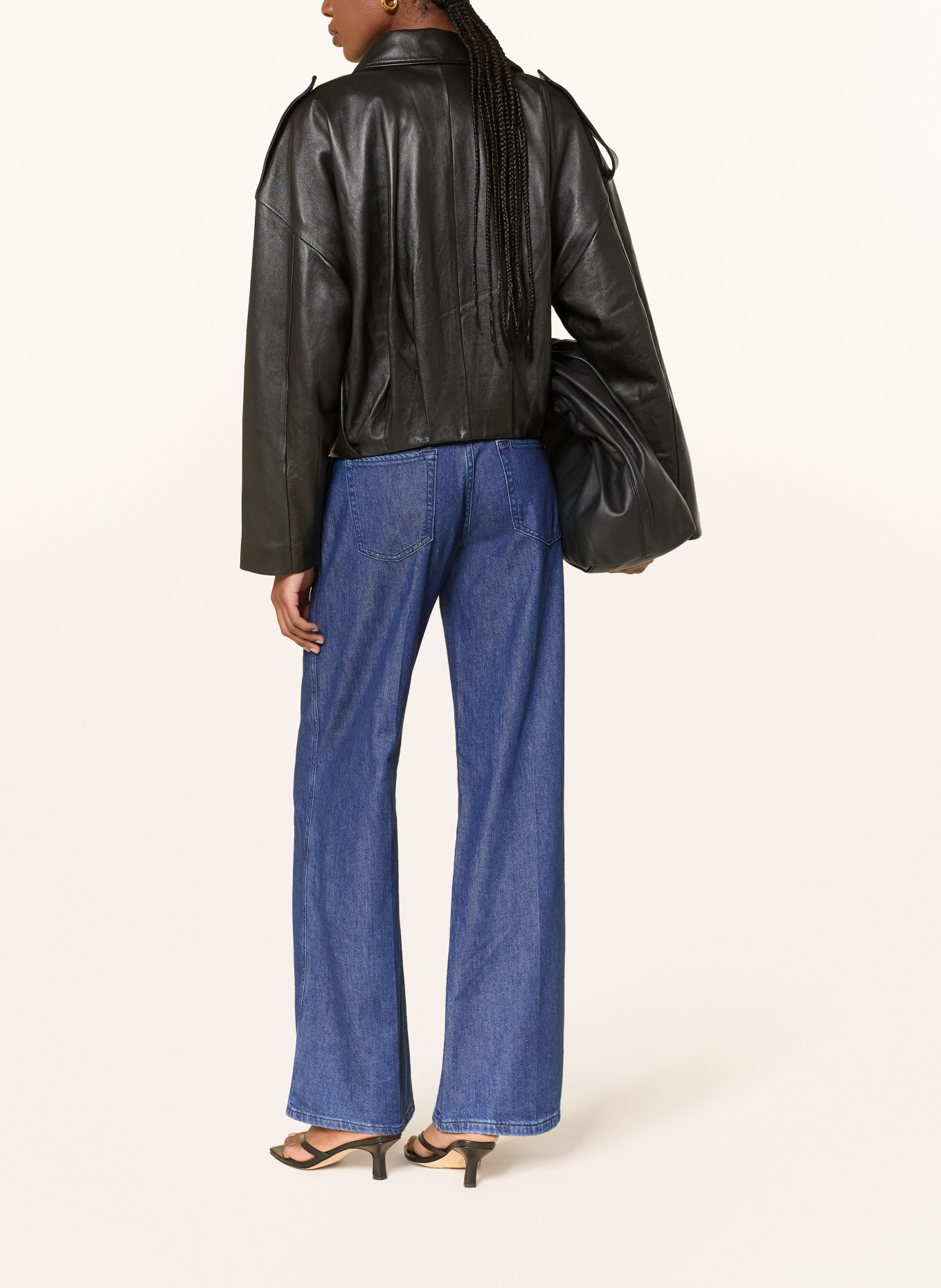 TRUE RELIGION Wide Leg Jeans LAUREN: 4646 Light Blue