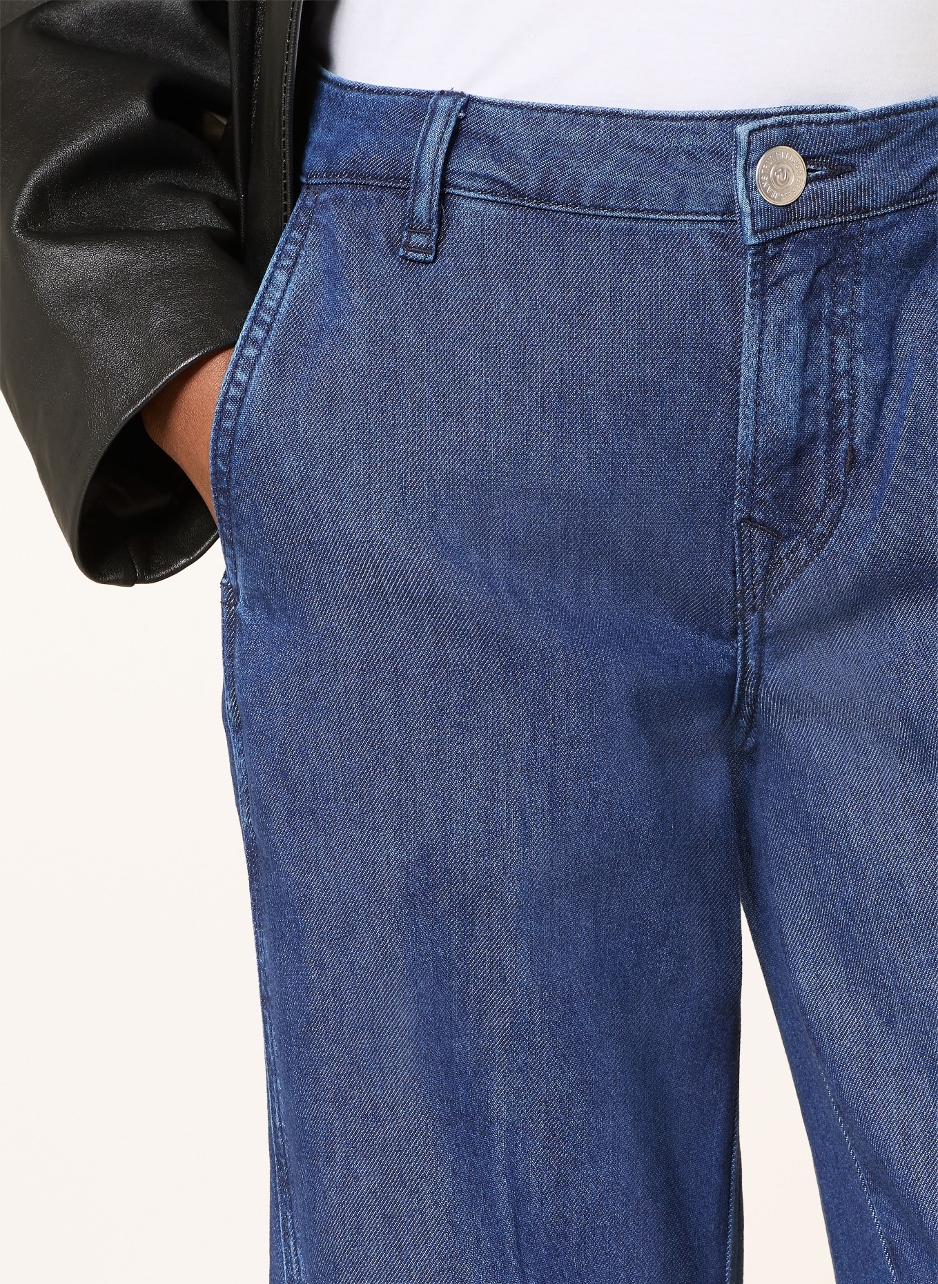 TRUE RELIGION Wide Leg Jeans LAUREN: 4646 Light Blue