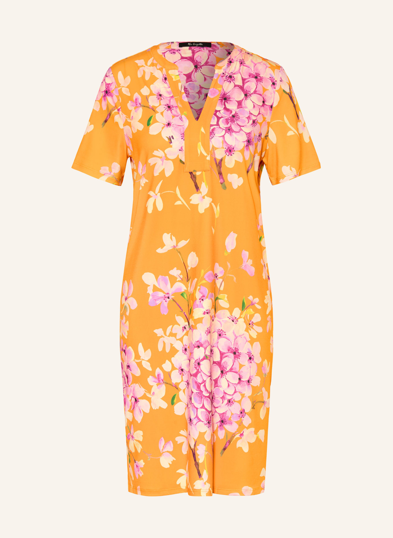 Miss Lagotte Kleid: ORANGE / CREME / PINK