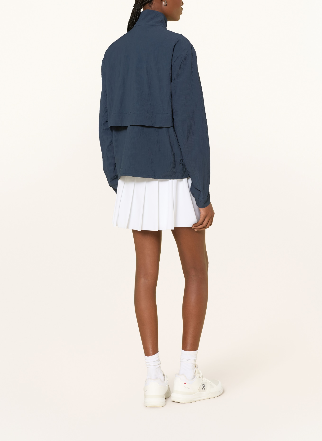 On Tennisjacke COURTSIDE 1/2 ZIP EAZE: SCHWARZ