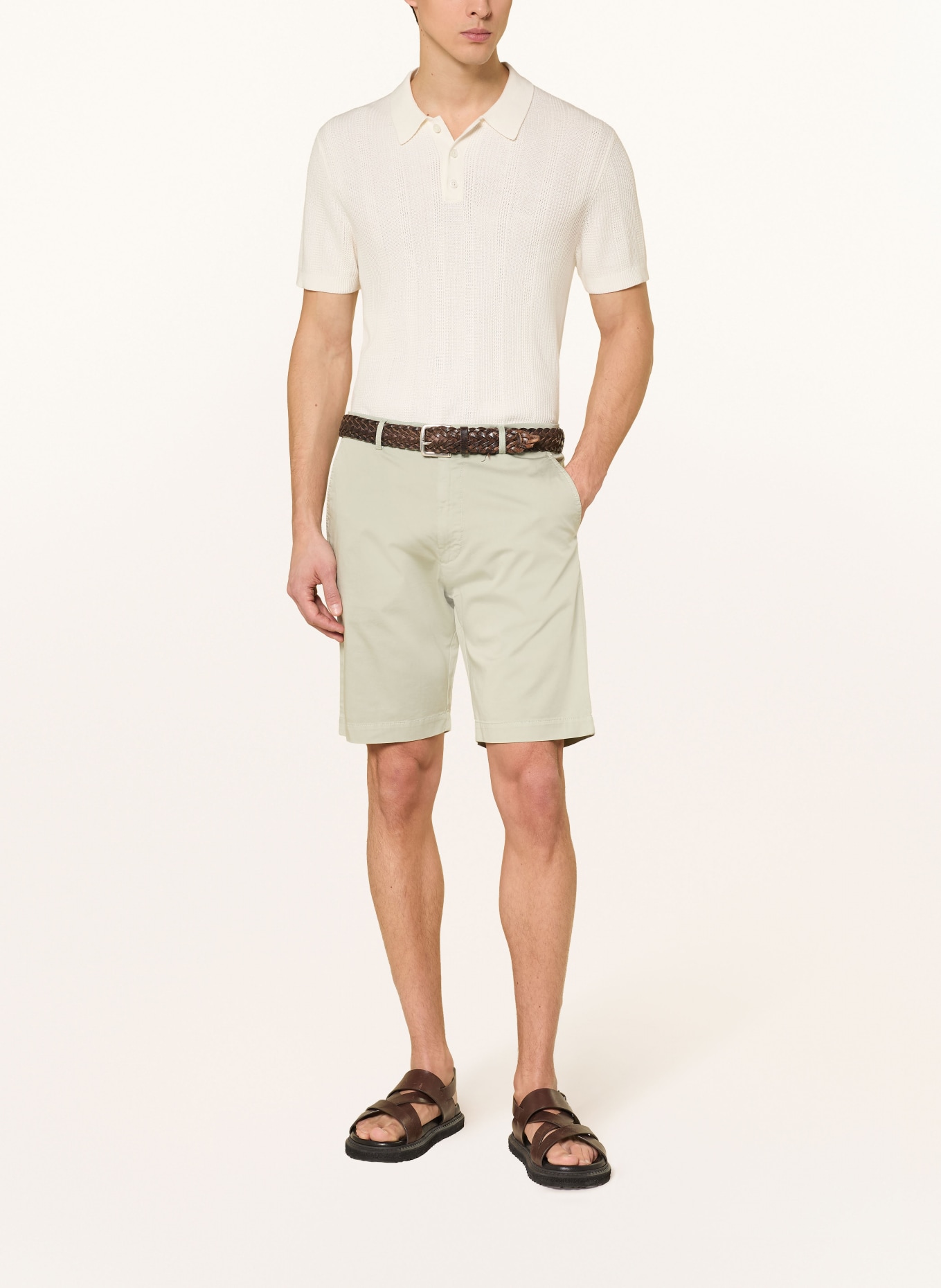 CINQUE CIDON Shorts: LIGHT GREEN