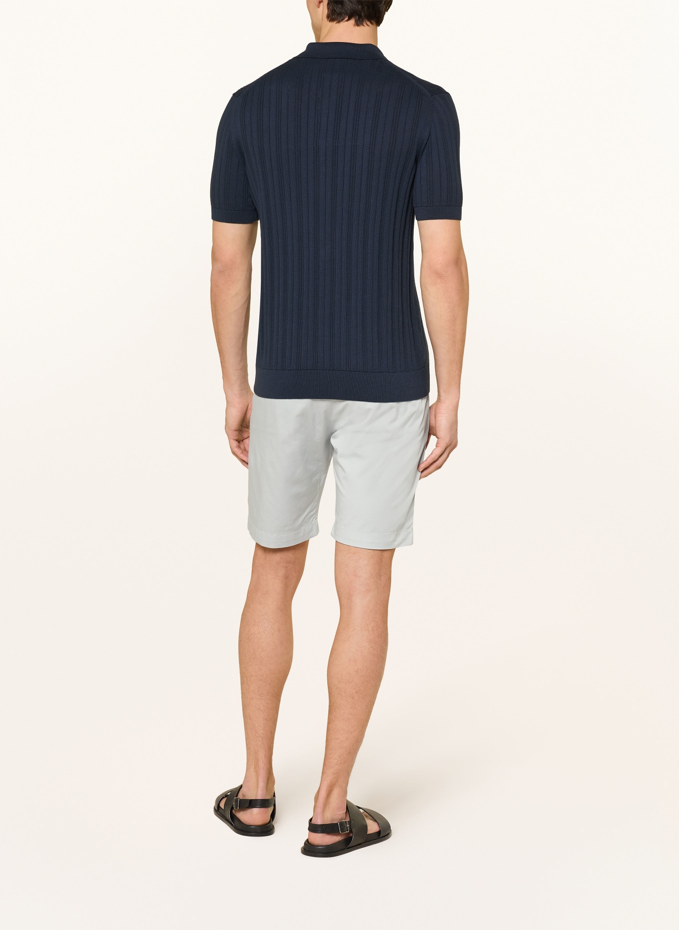 CINQUE Šortky CIDON: TMAVĚ MODRÁ