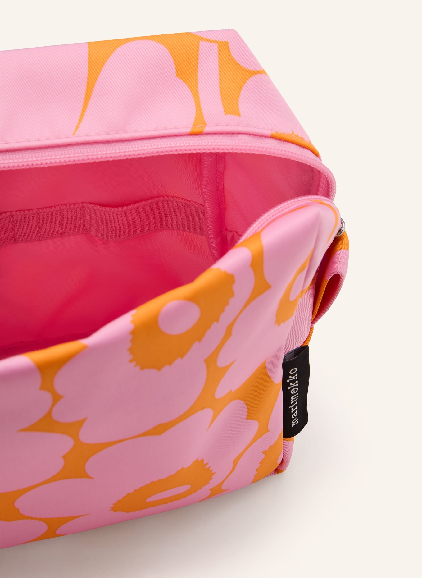 marimekko Kosmetiktasche VILJA MINI: ROSÉ / NEONORANGE