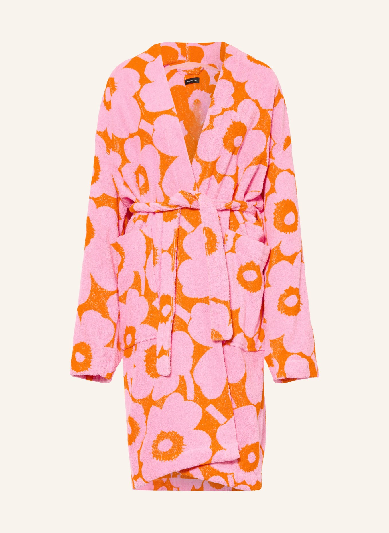 marimekko Unisex-Bademantel PIENI UNIKKO: ROSA / ORANGE