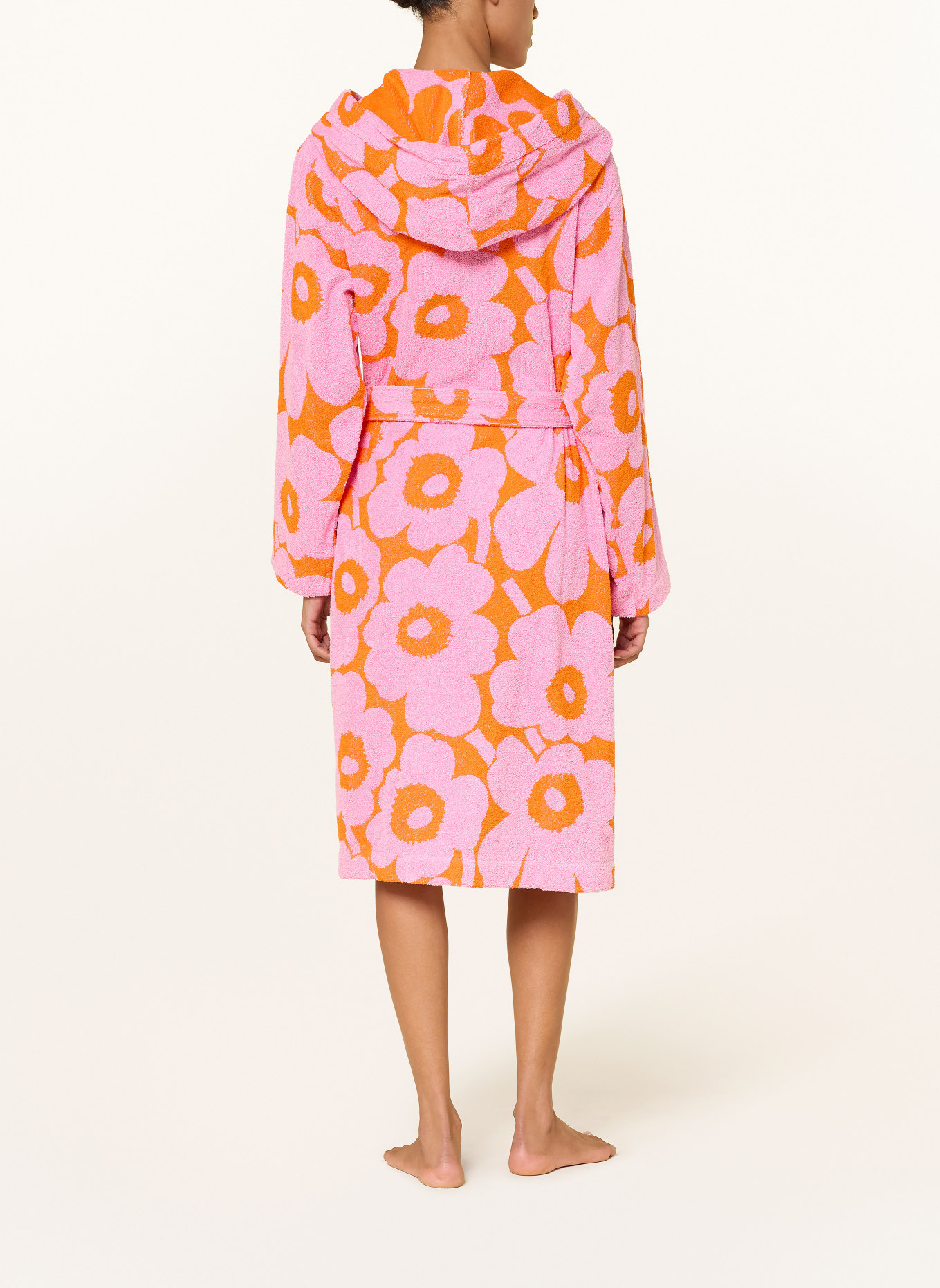 marimekko Unisex-Bademantel PIENI UNIKKO: ROSA / ORANGE